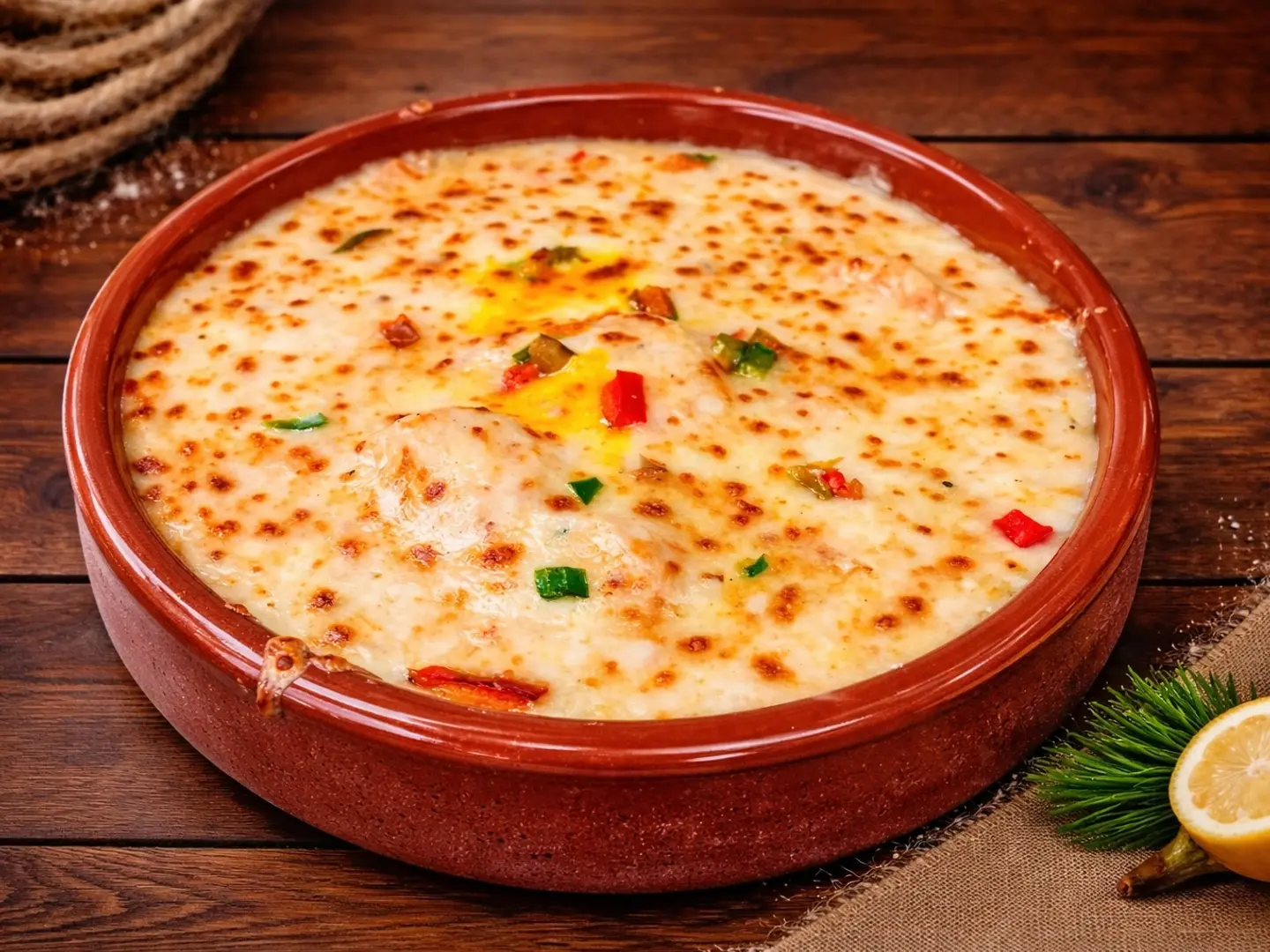 Penne Seafood White Sauce