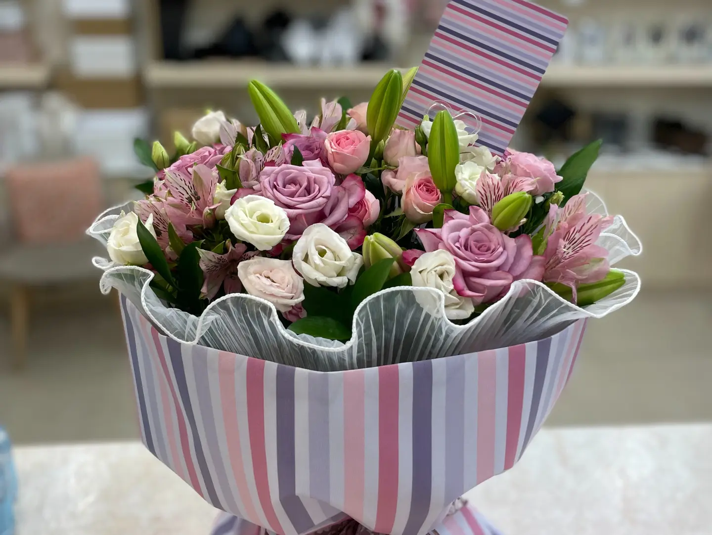 باقة ورد طبيعي 6