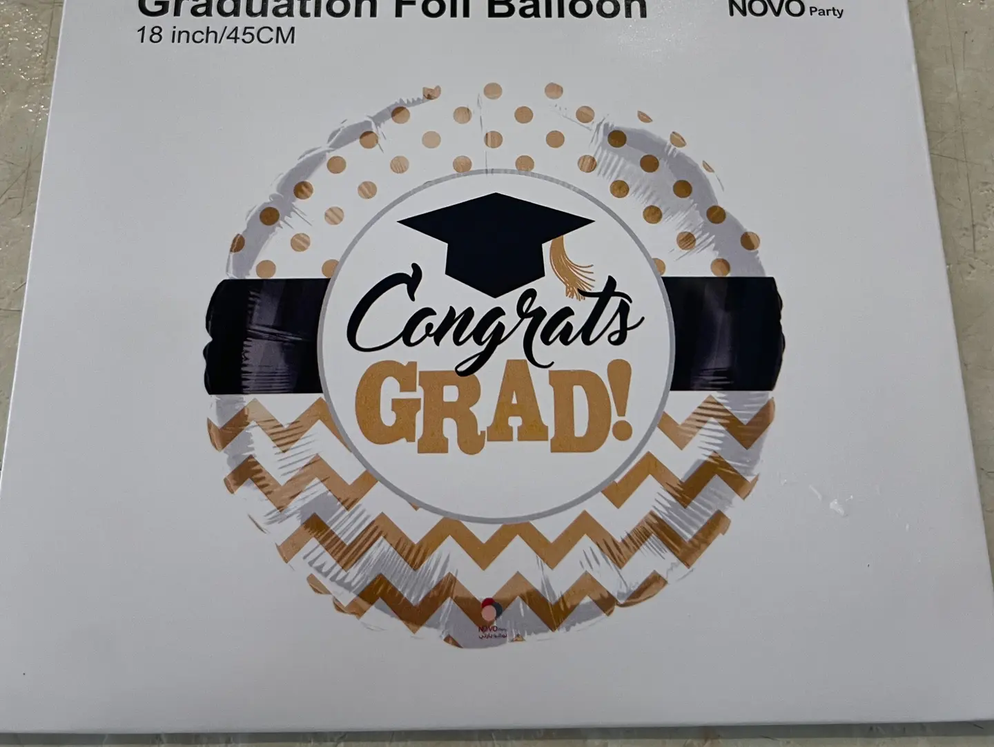 Helium Balloon Graduation 4