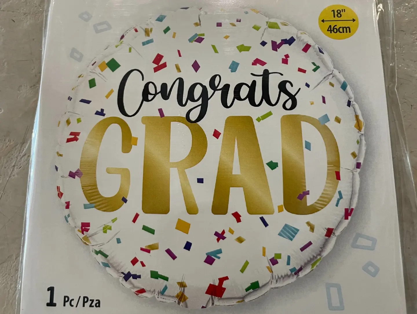 Helium Balloon Graduation 5
