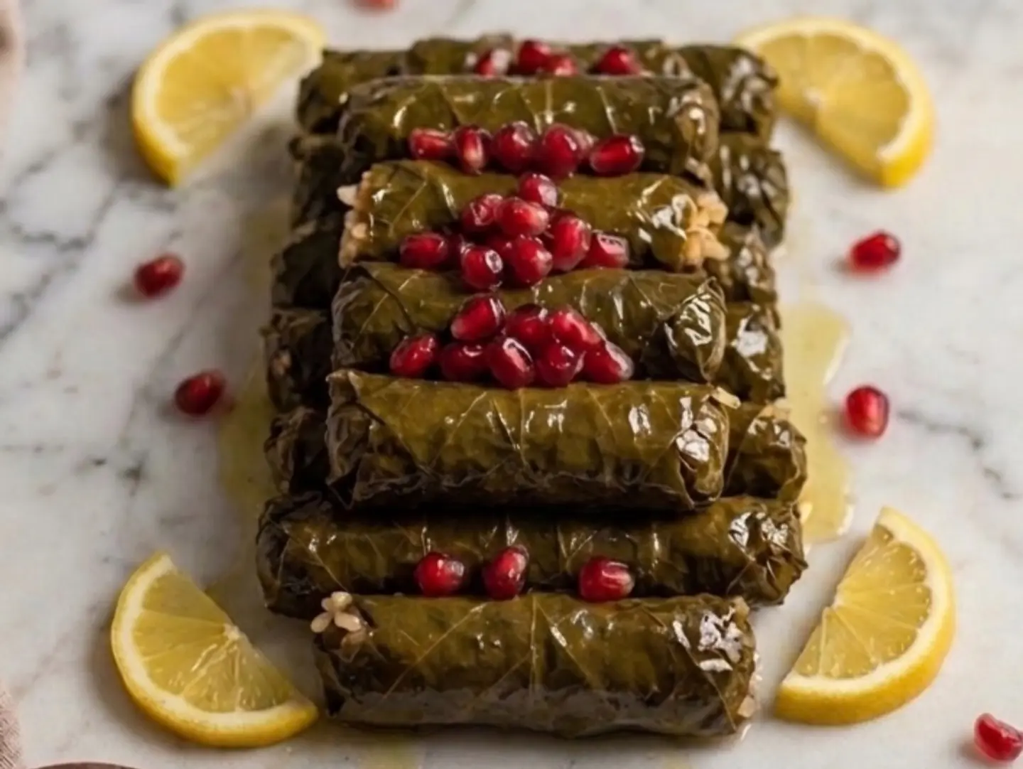 ورق عنب بدبس الرمان - صغير