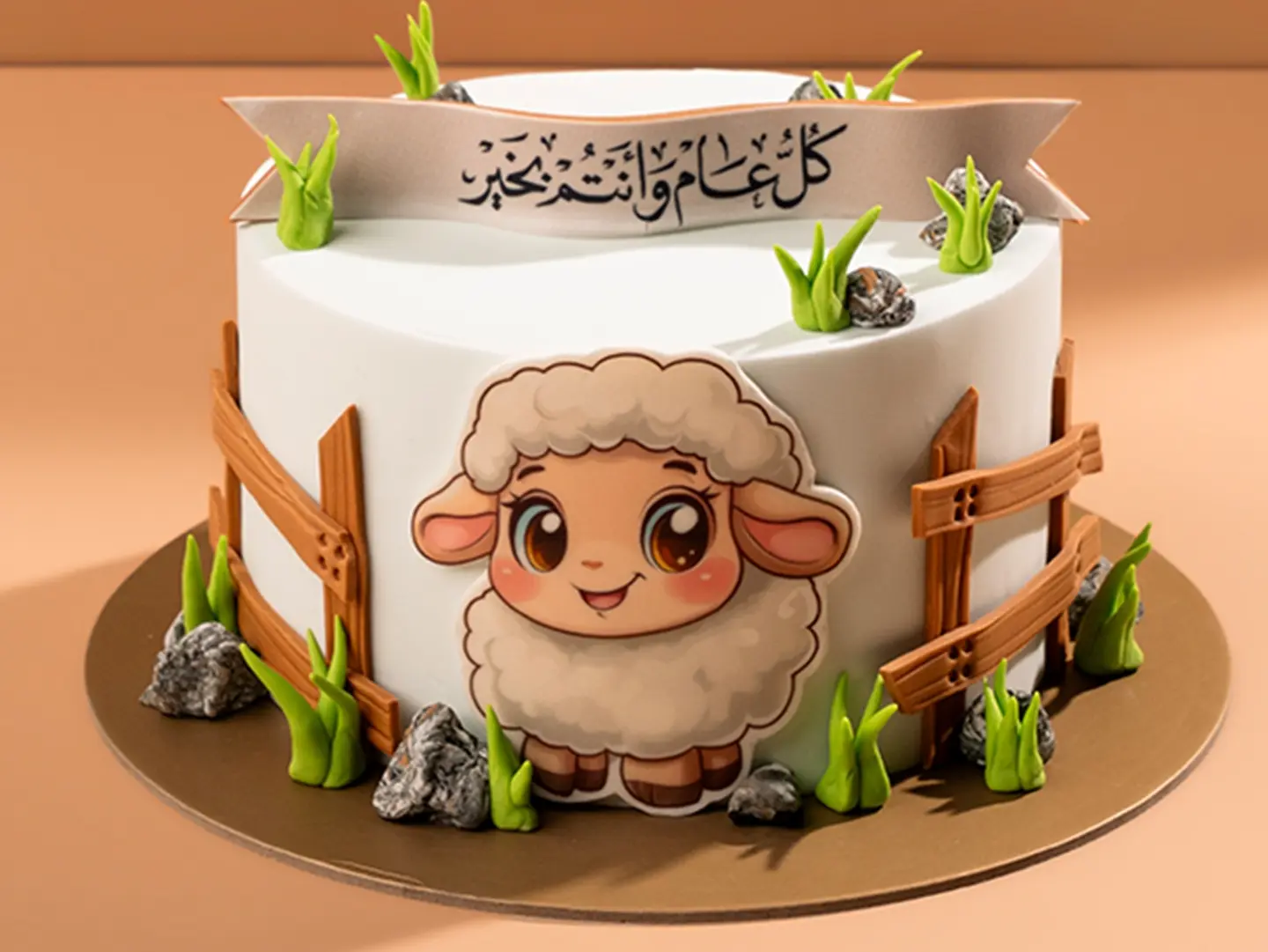 Eid Sheep Cake
