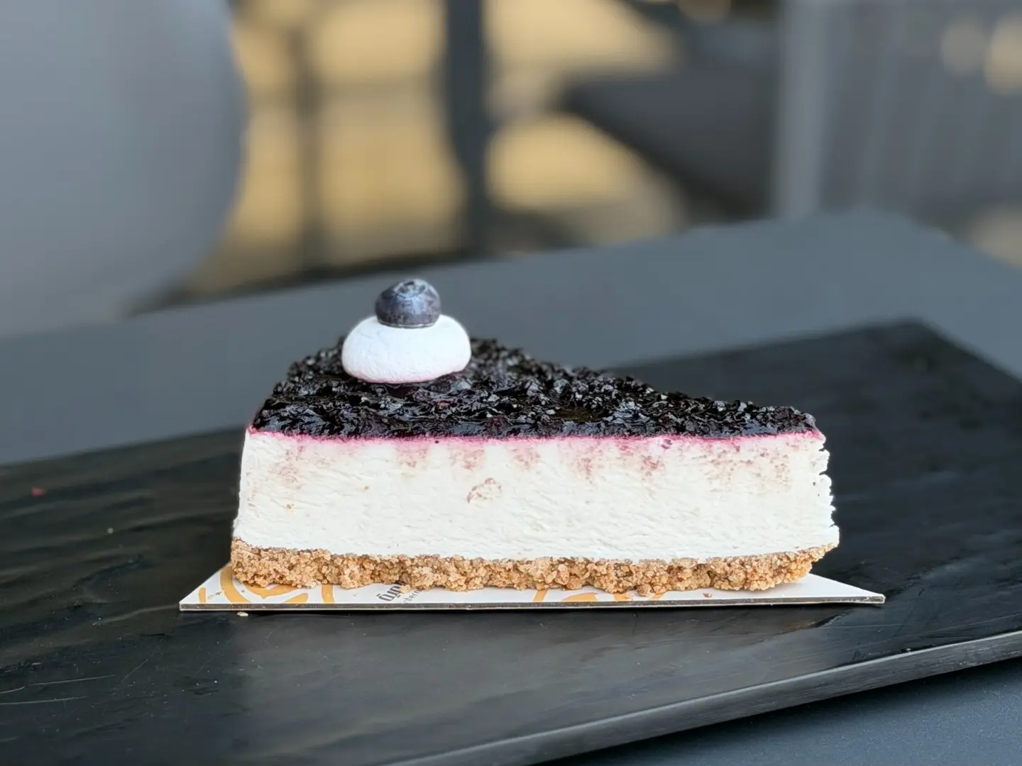 تشيز كيك توت ازرق