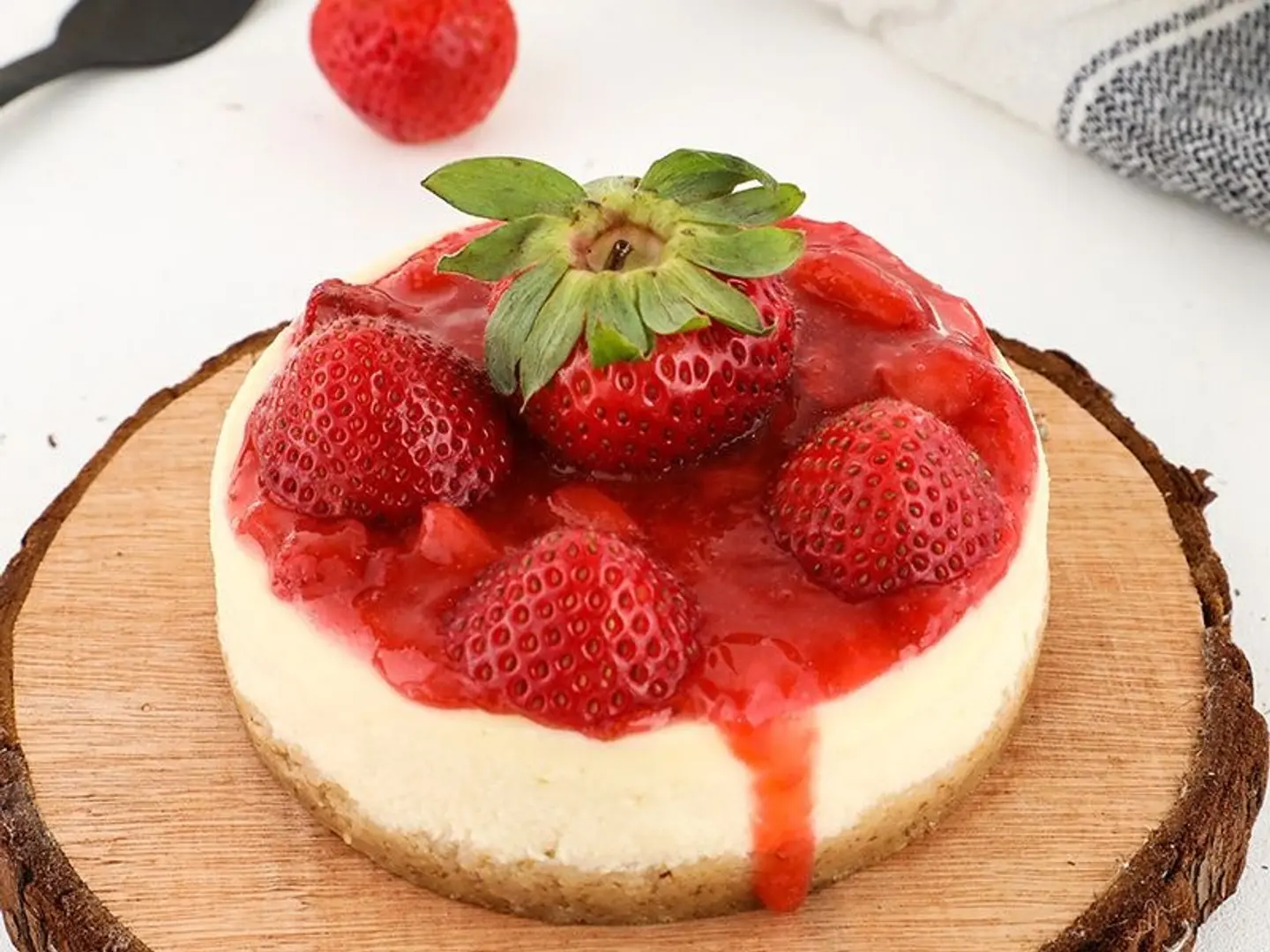 تشيز كيك فراولة