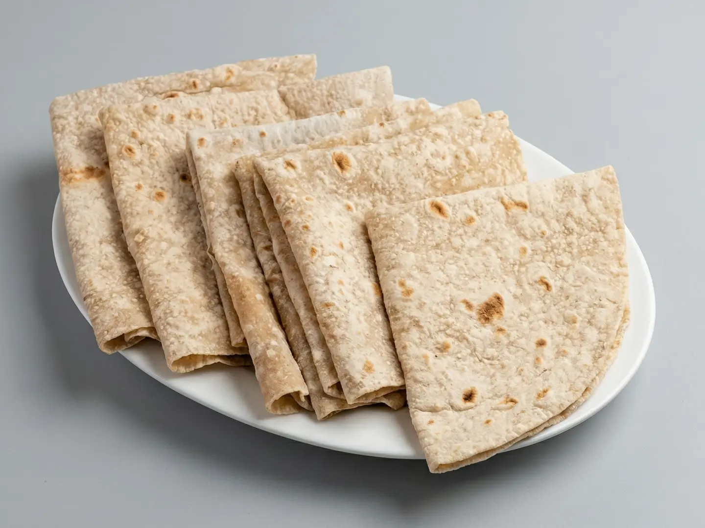 خبز صاج أبيض