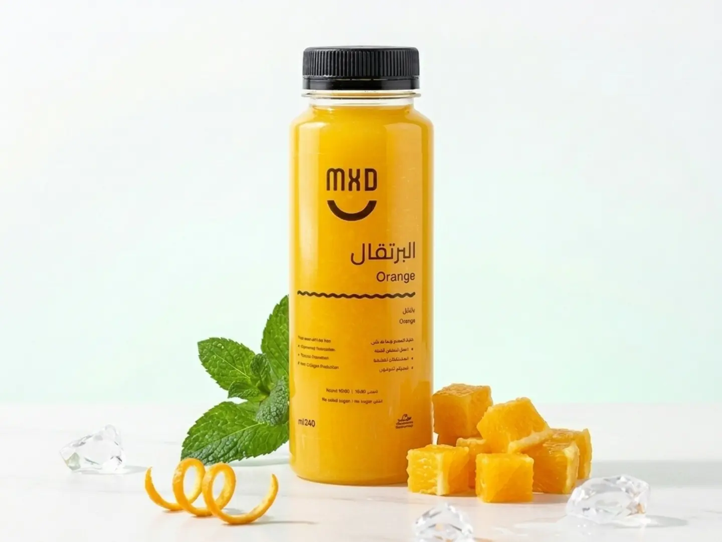 عصير برتقال طازج