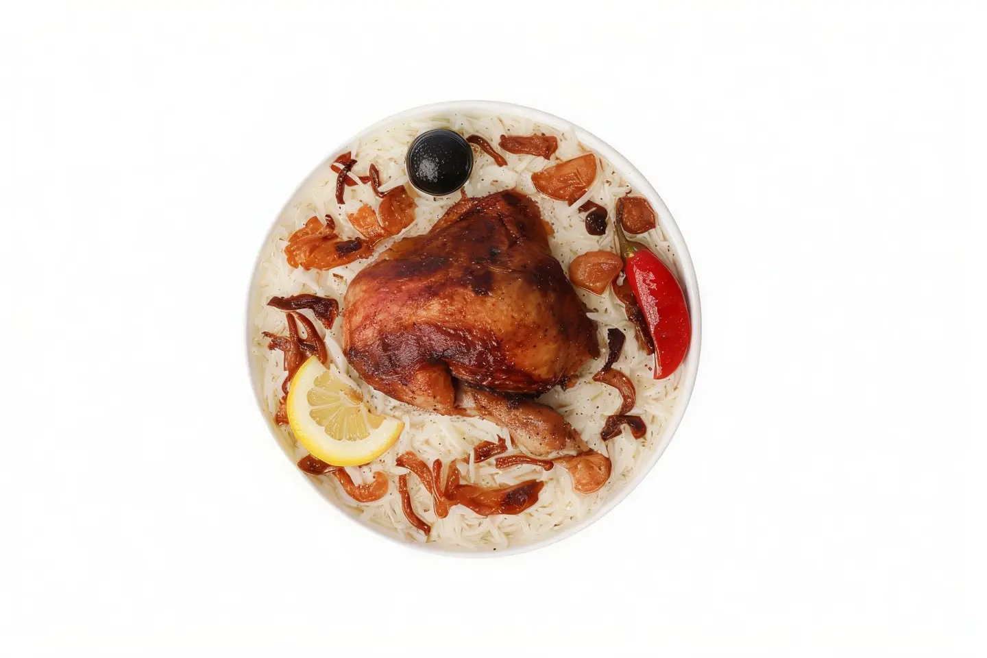 ربع دجاج شواية