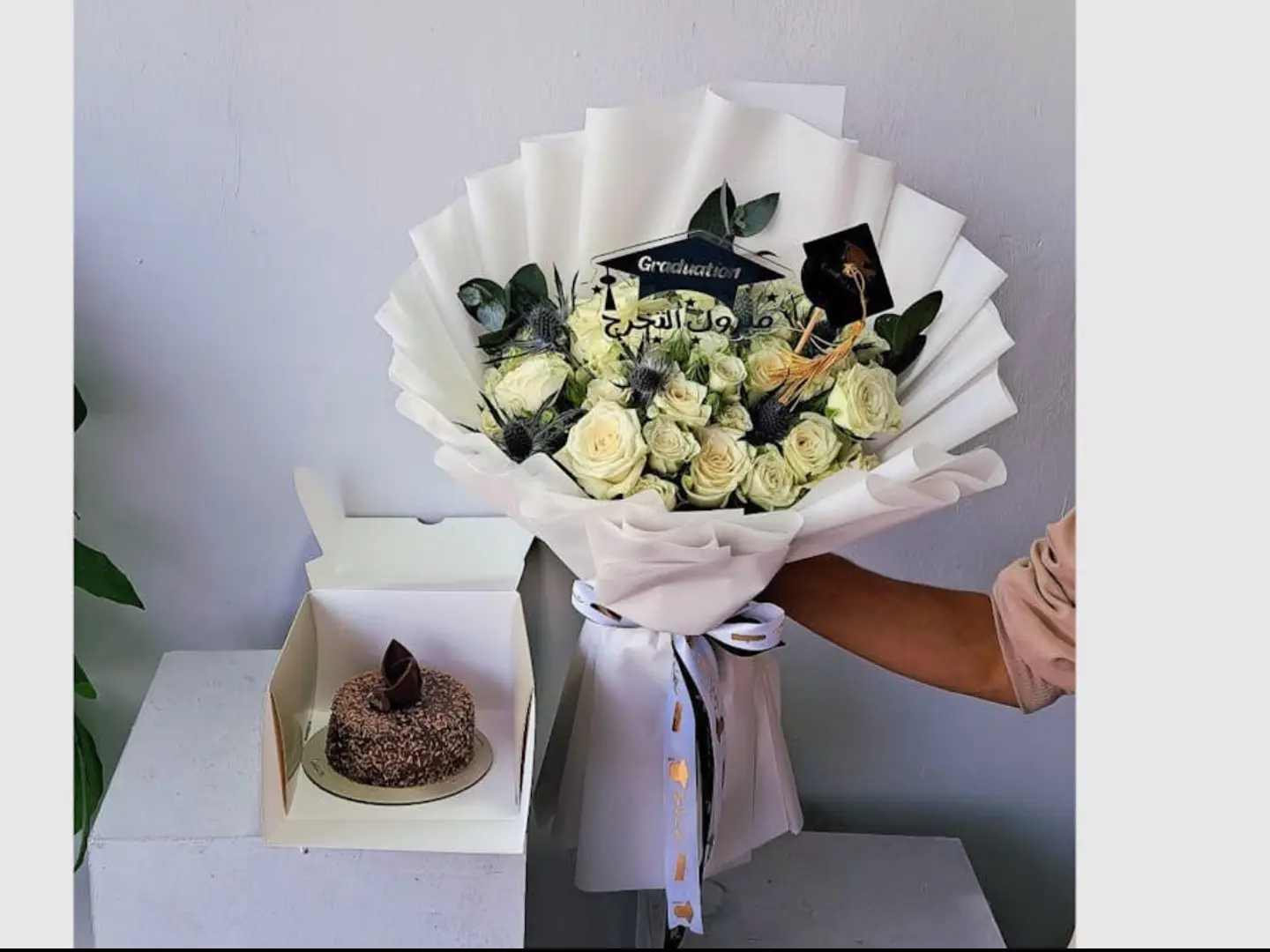 بوكيه وكيك التخرج 02