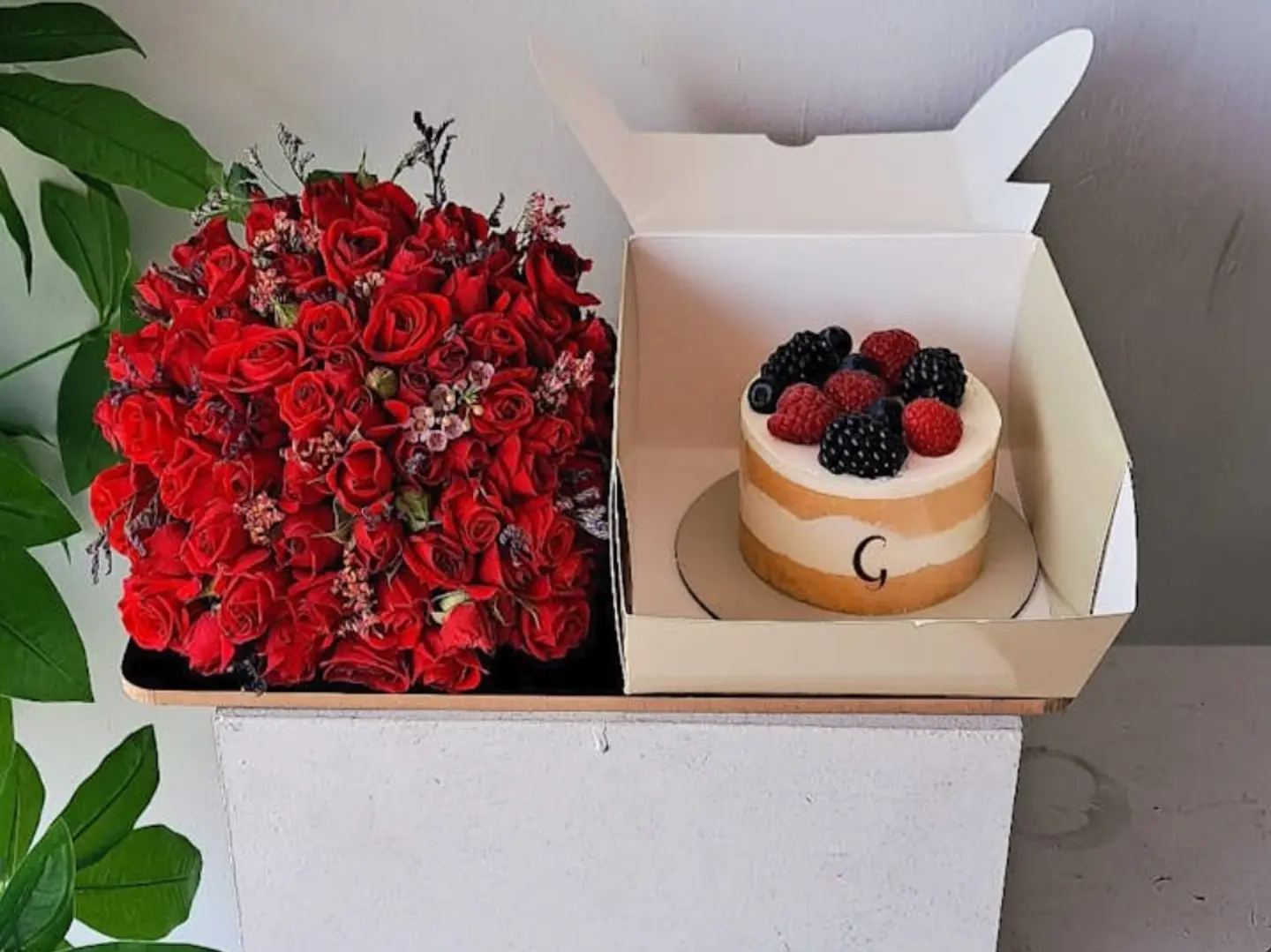 تنسيق كيك التوت 009