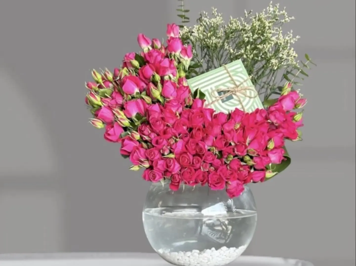 فازة باتشي الدائريه الوردي 002