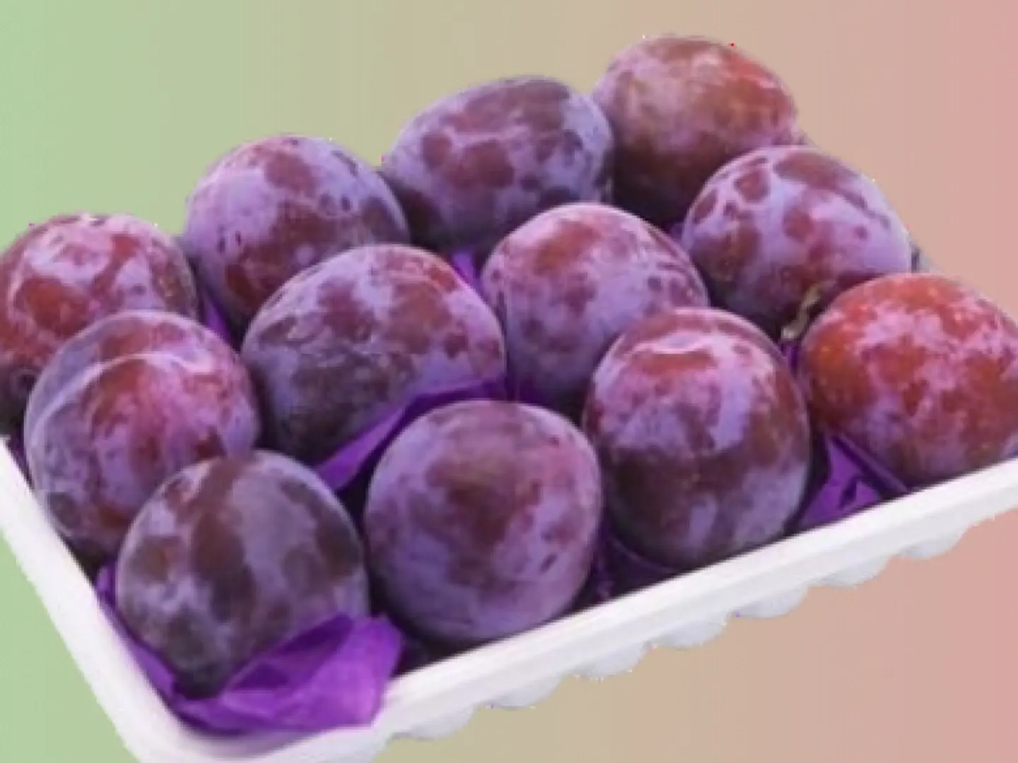 Plums Red Plat