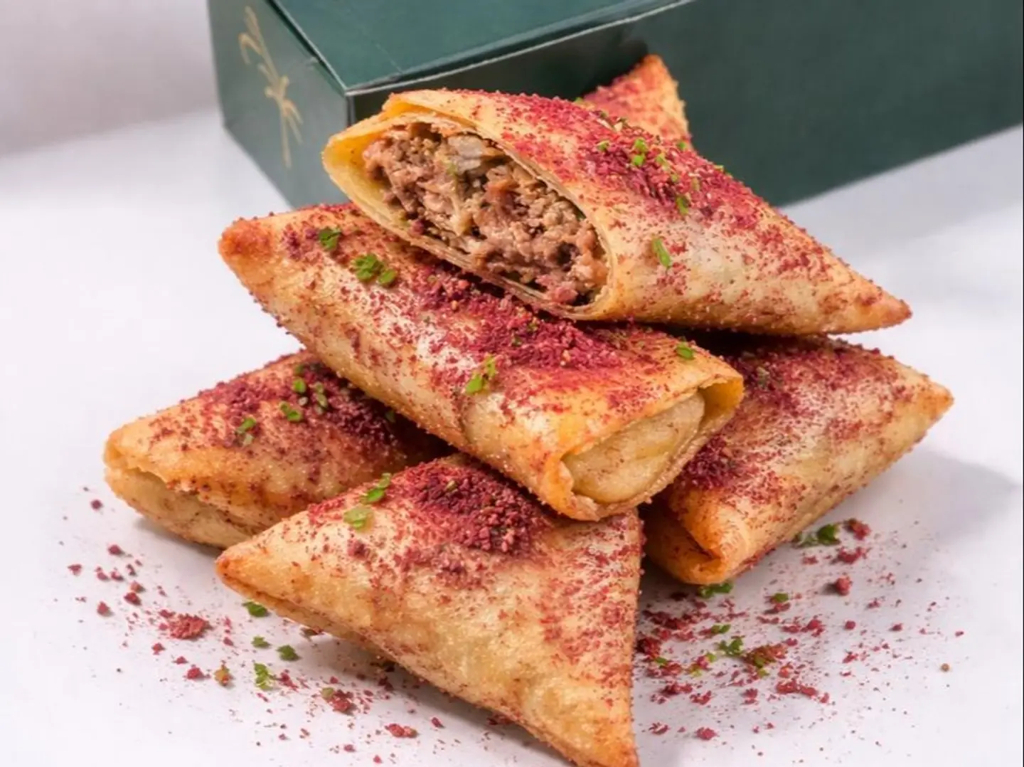 سمبوسة مسخن وسط