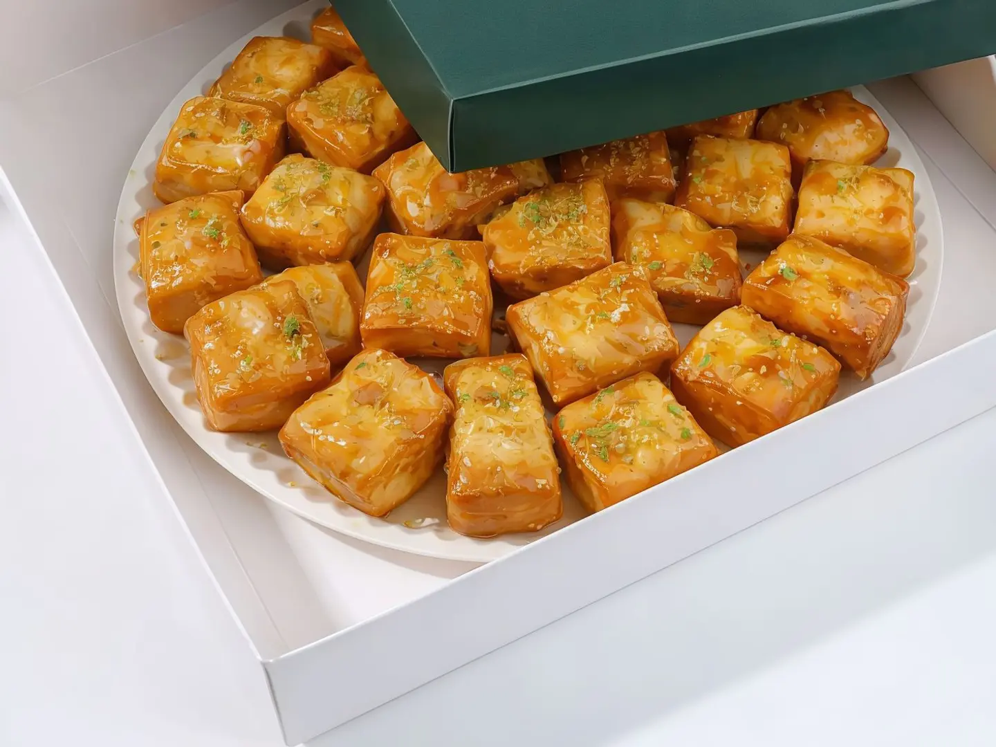 مكعبات الجبن الكبيرة