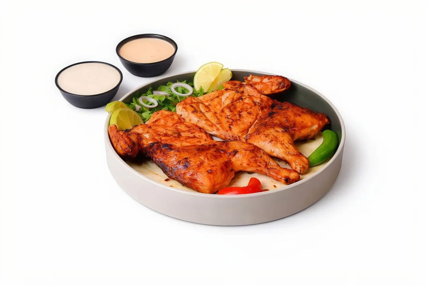 دجاج عالفحم سادة - دجاجة كاملة