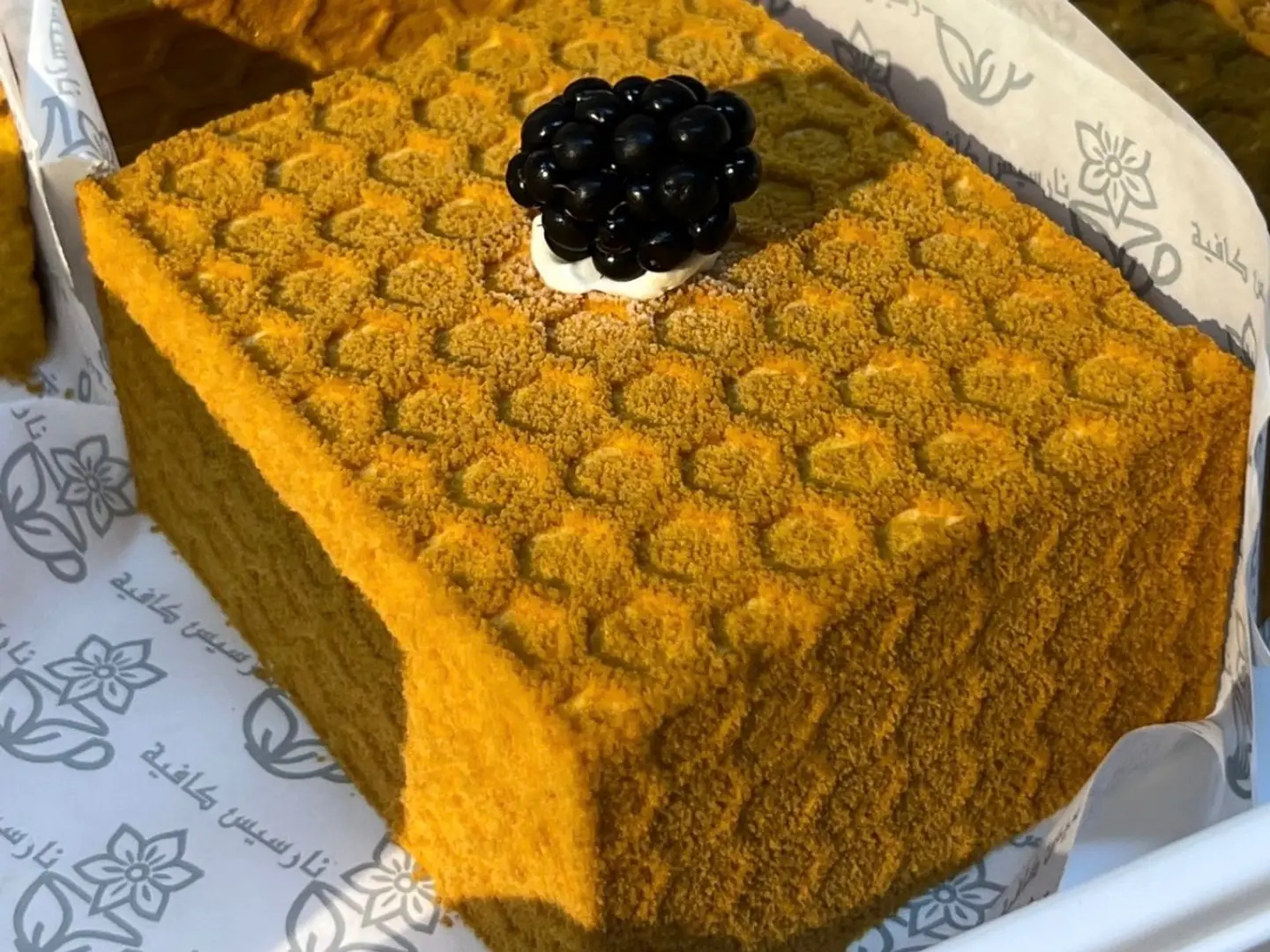 Honey Cake With Berry Filling