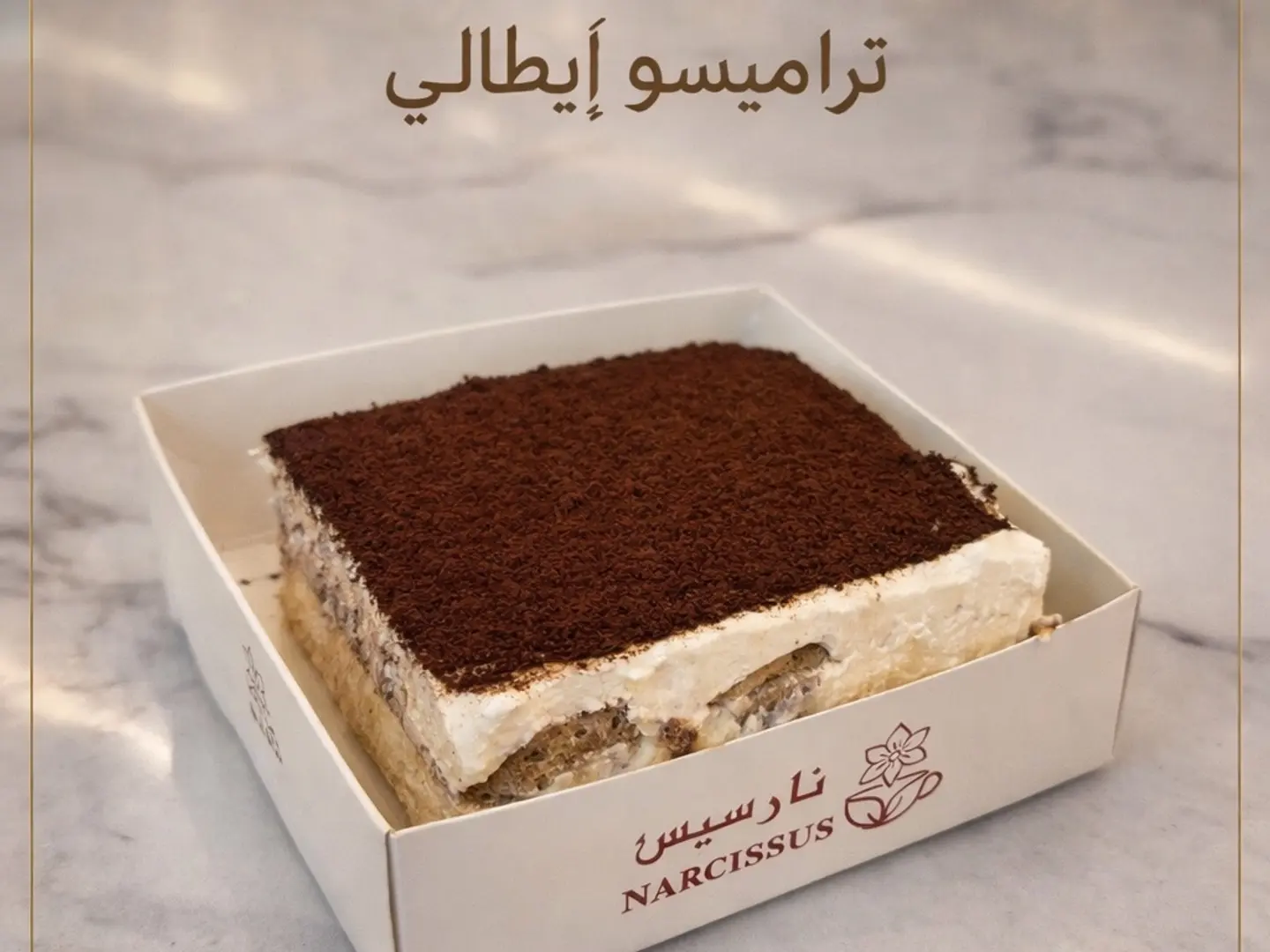 Square Italian Tiramisu