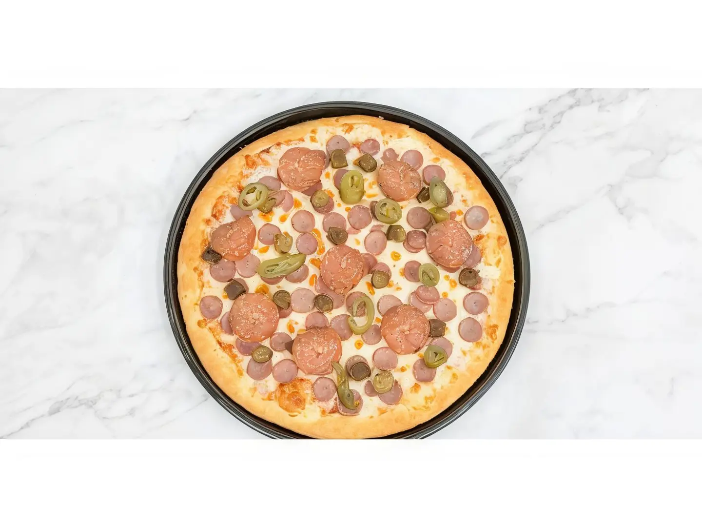 Mixed Meat And Shrimp Pizza - Small