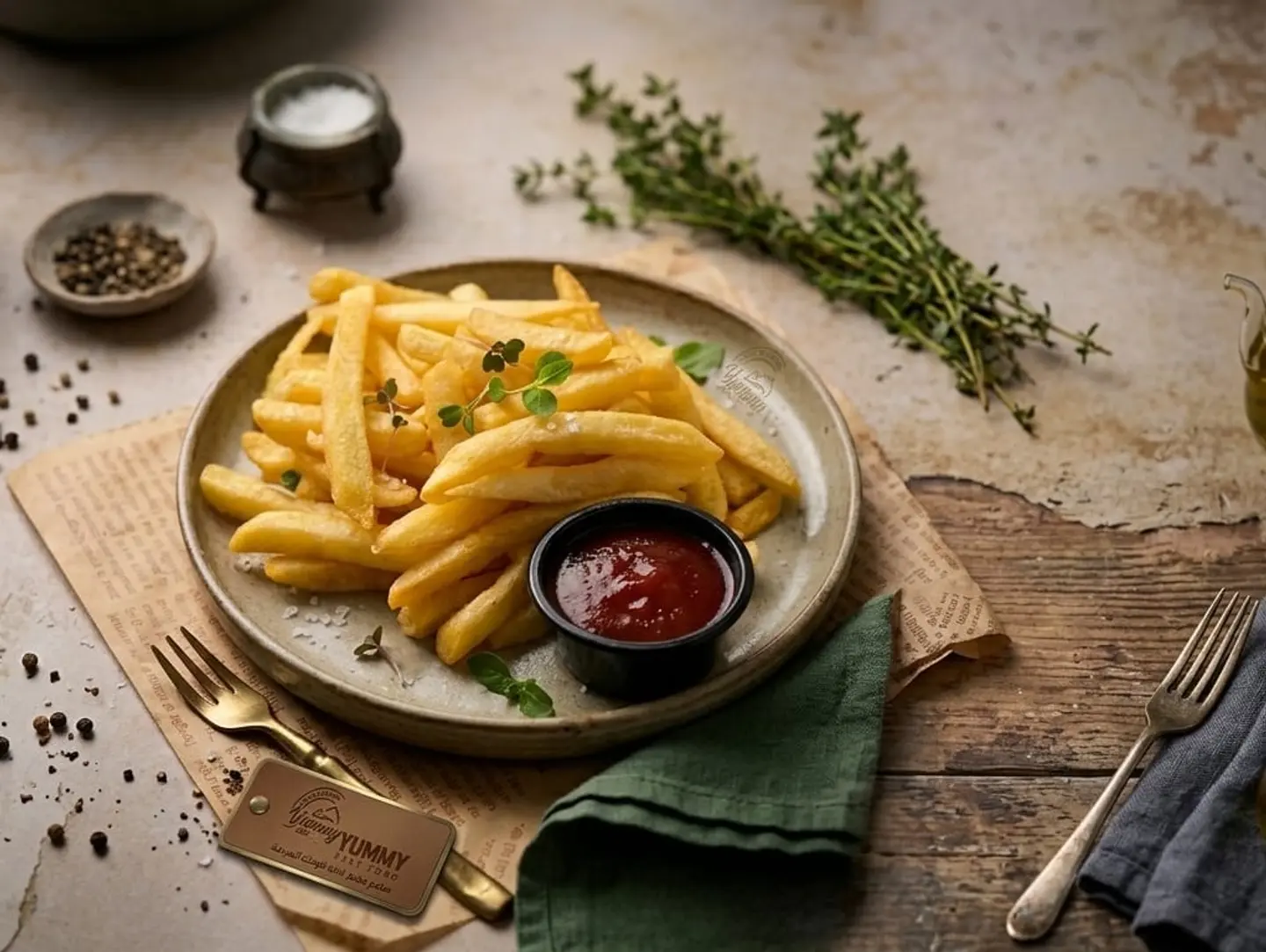 بطاطس مملح