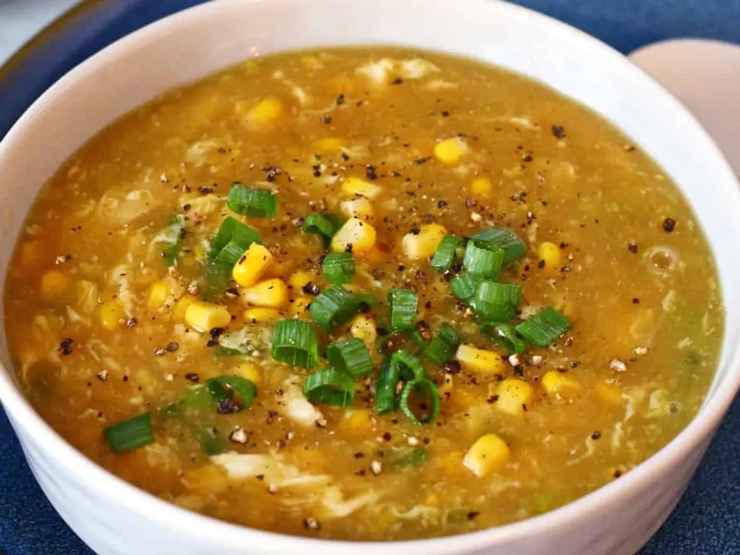 شوربة الدجاج والذرة