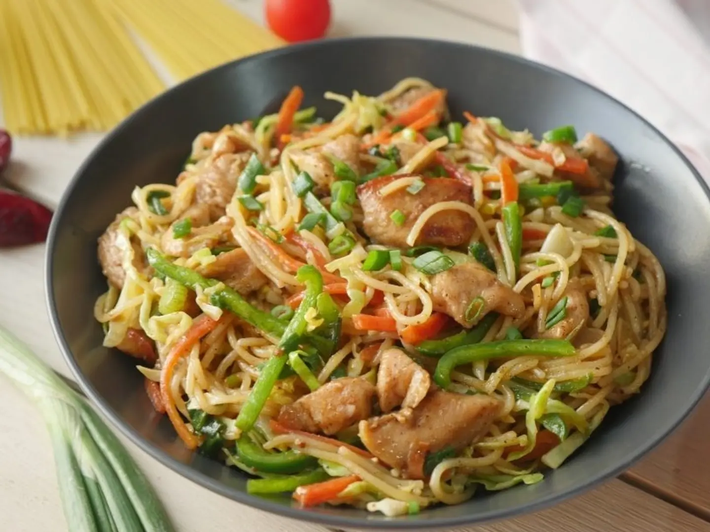 تشومین غازي الخاص