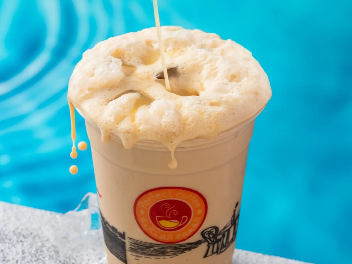 ايس شيكن وايت موكا