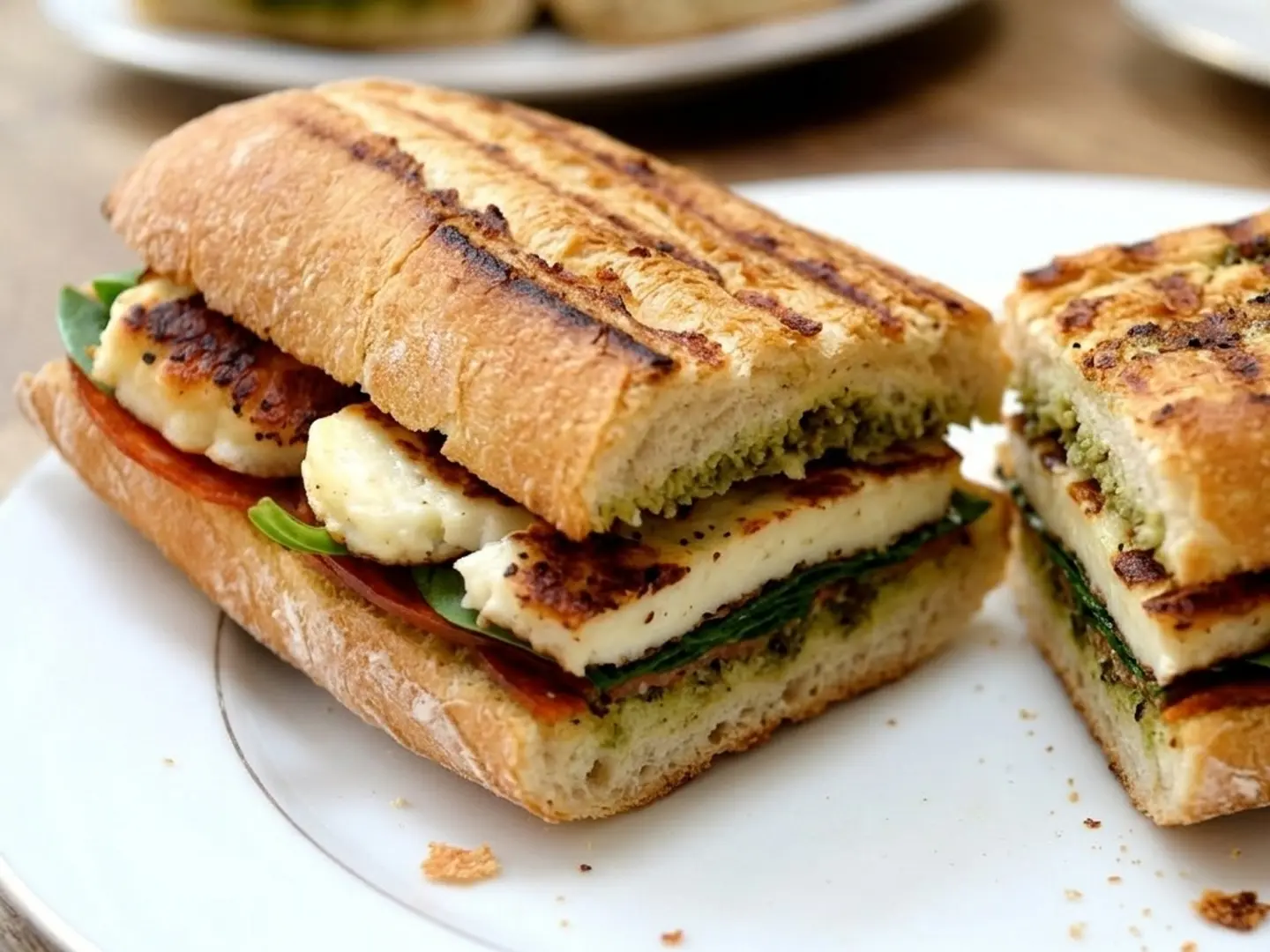 Halloumi With Sun Dried Tomatoes