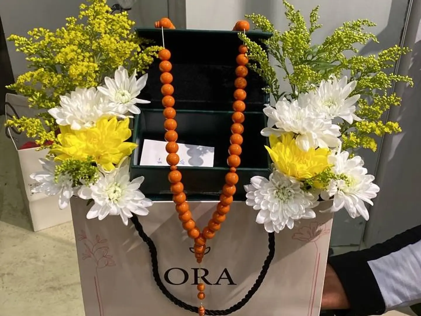 سبحة فاتوران تركي - كركمي غامق