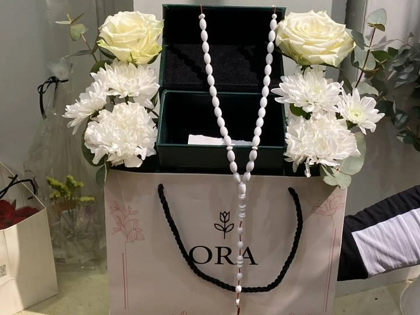 سبحة ضومنه امريكي - بيضاوي أنيق