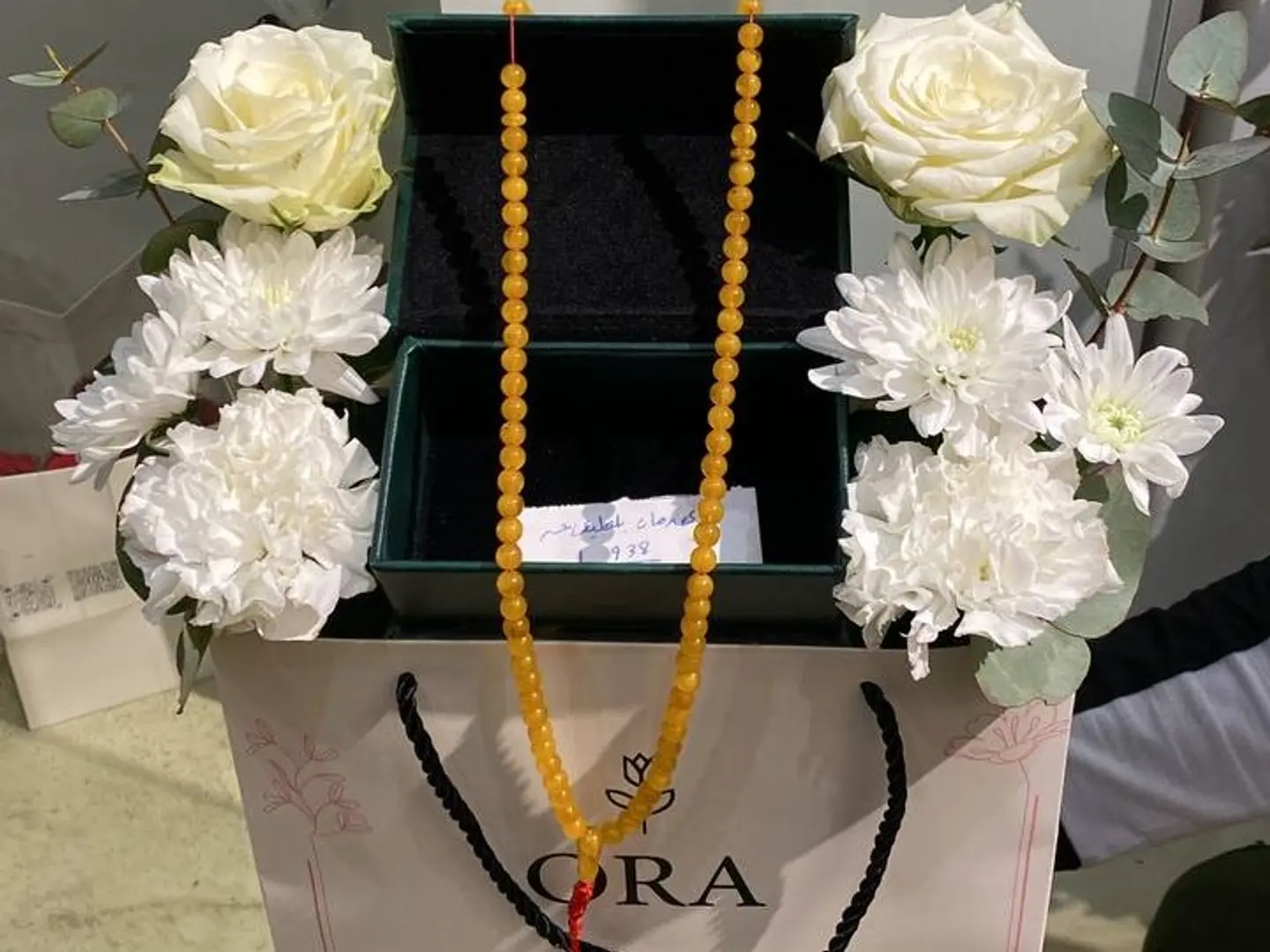 سبحة كهرمان بطليقي حر طبيعي