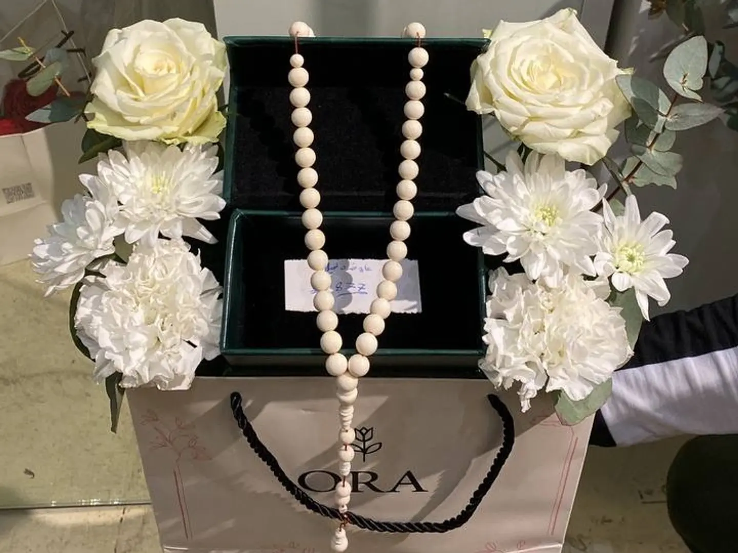 سبحة عاج قرن فيل