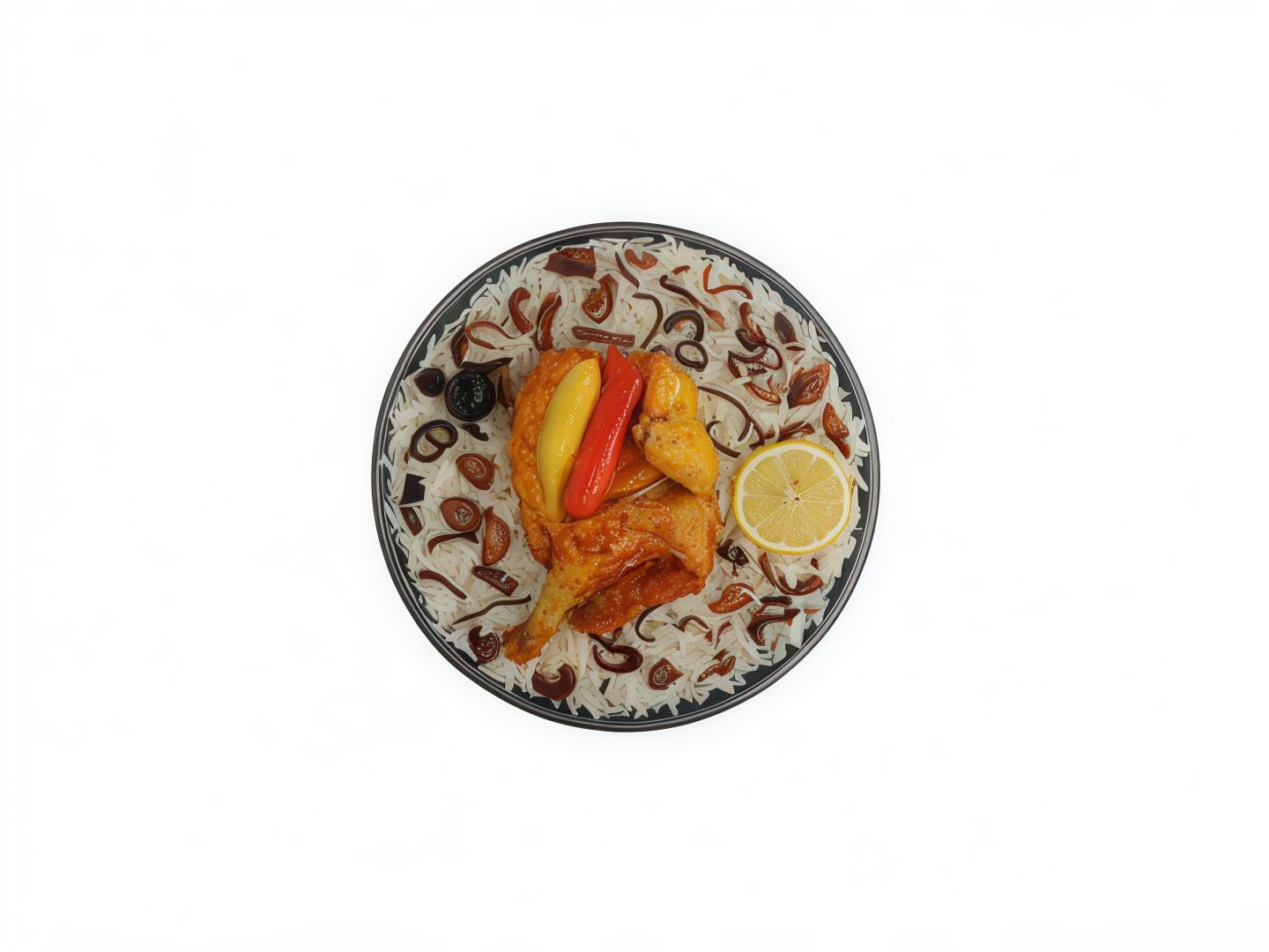 Half Chicken Madfoun Spicy