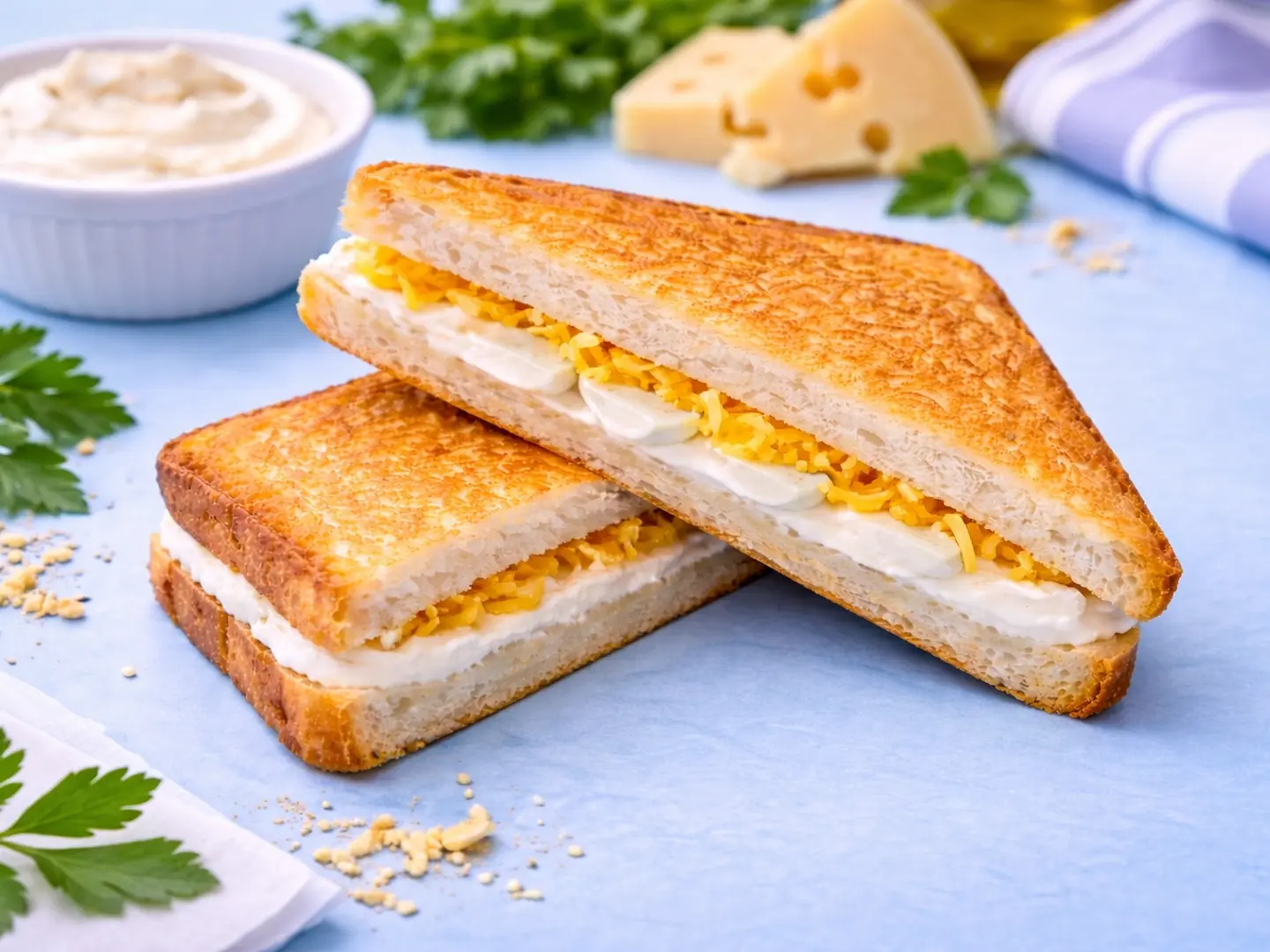 لبنة بالجبنة