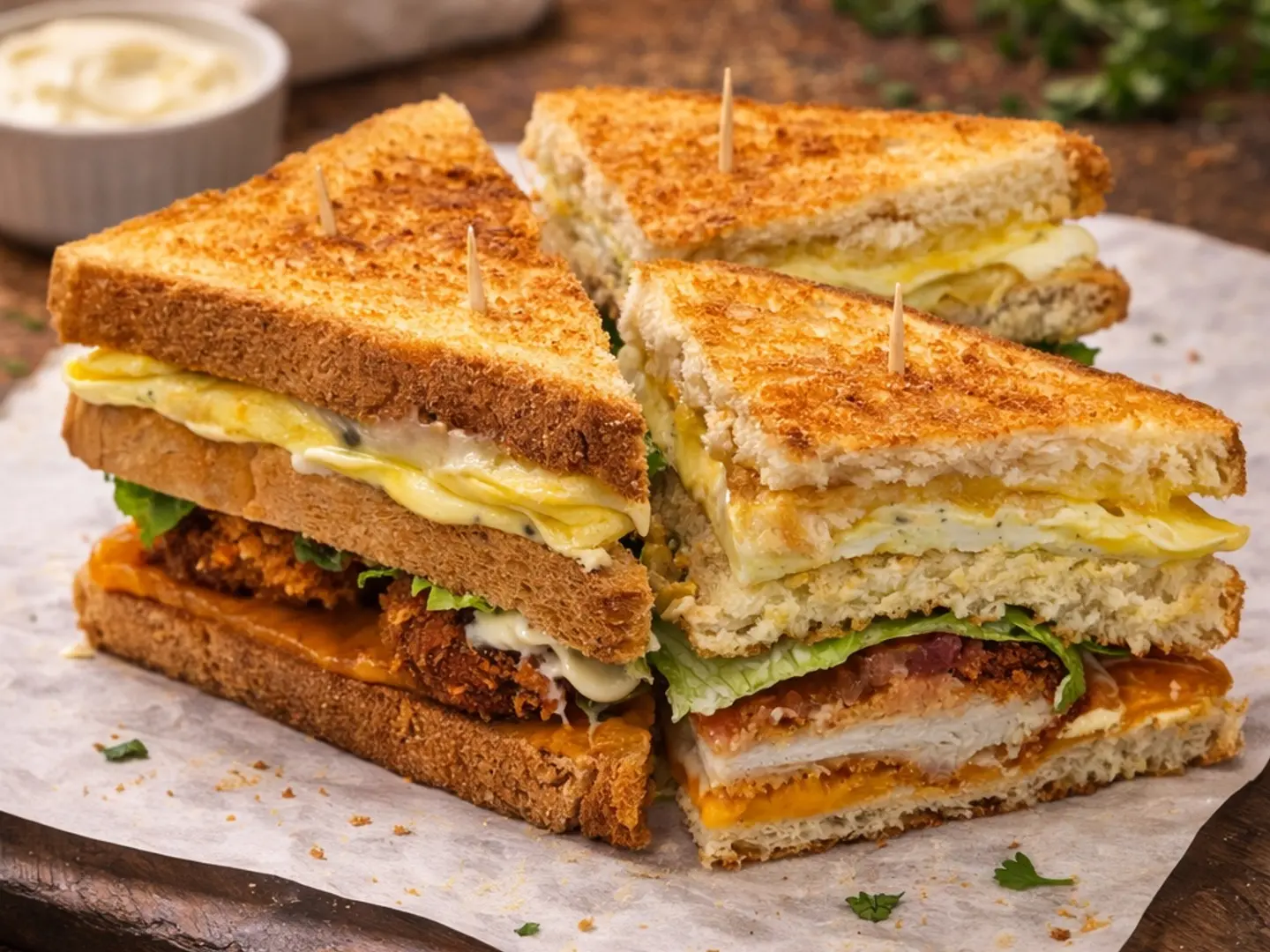 Crispy Chicken Club