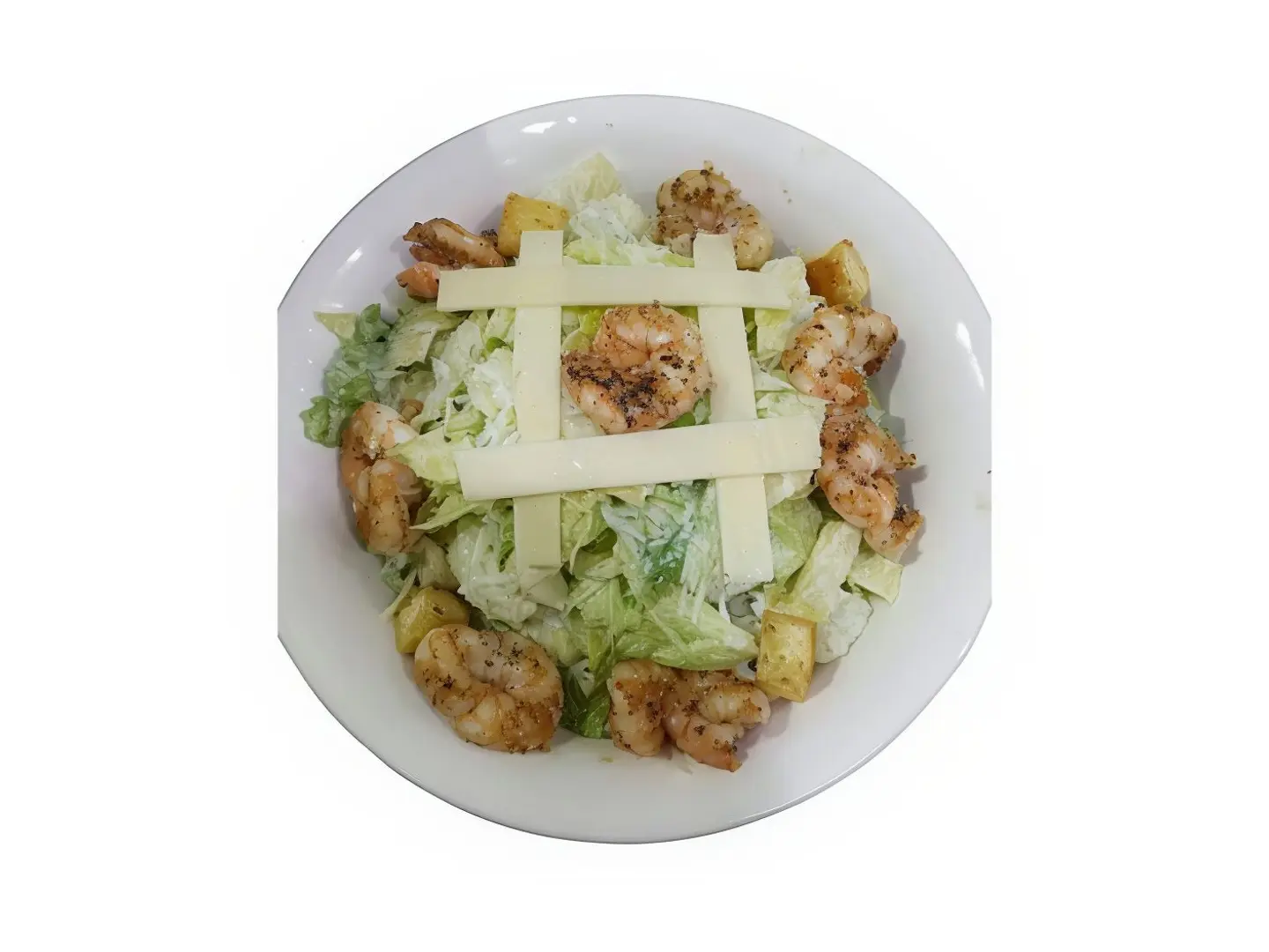 Caesar Shrimp Salad