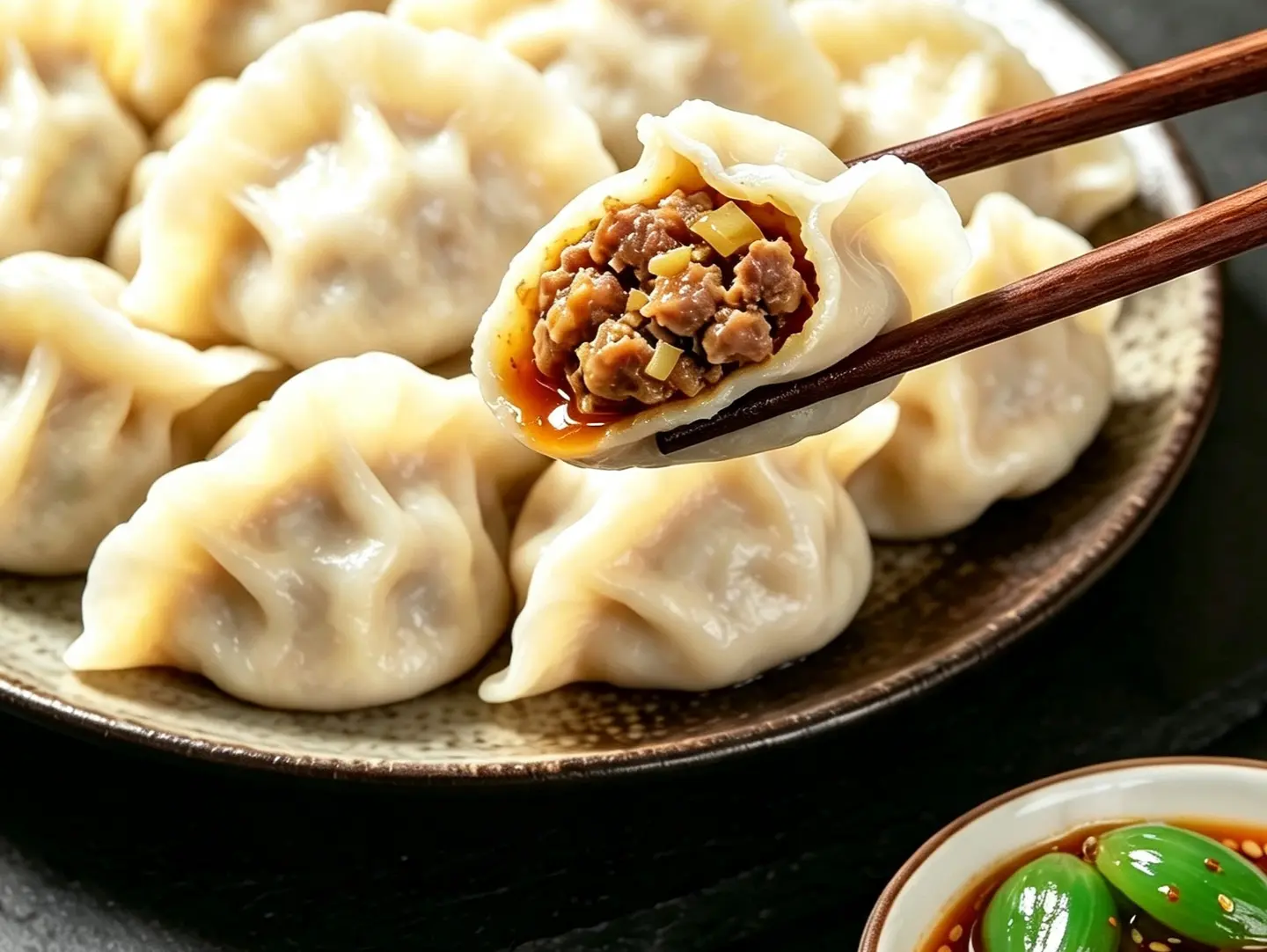 Beef And Onion Dumplings