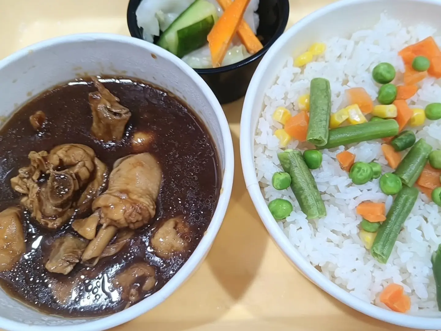 Raised Chicken With Rice