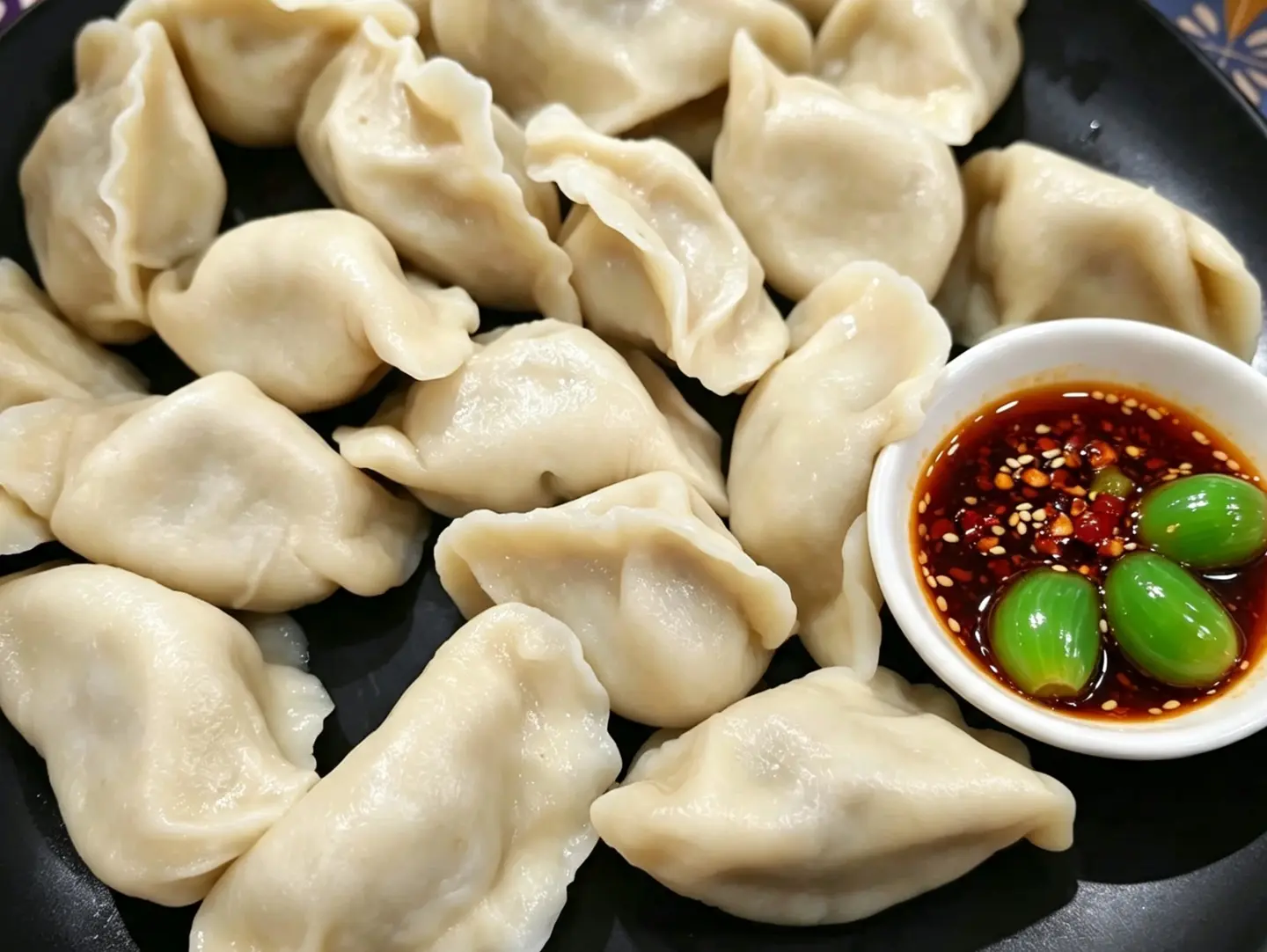 Shrimp, Egg And Black Fungus Dumplings