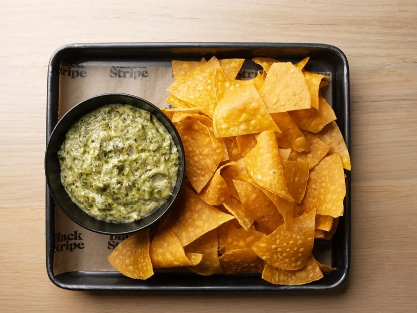 Spinach Artichoke Dip(Served With Tortilla Chips
