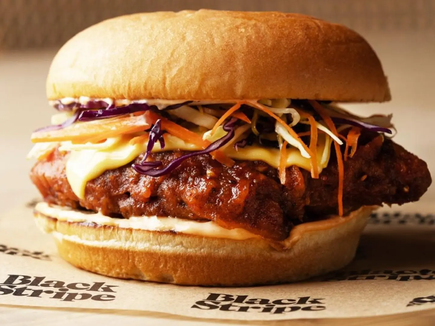 Korean Fried Chicken Bun