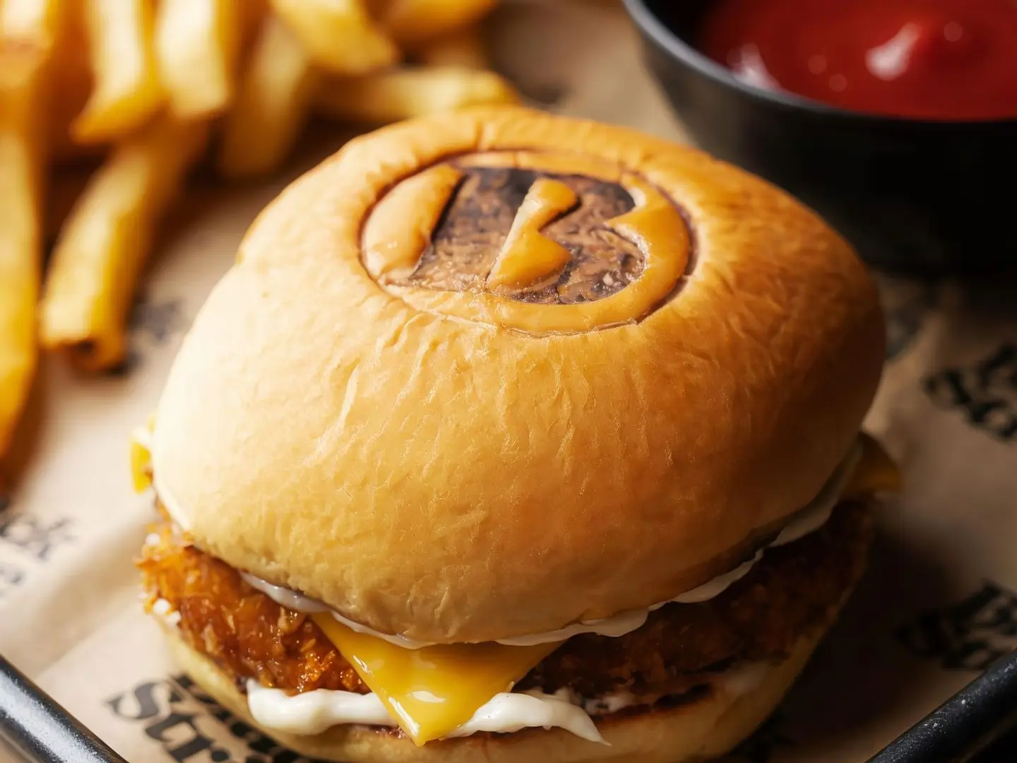 Crunchy Chicken Bun (Km)