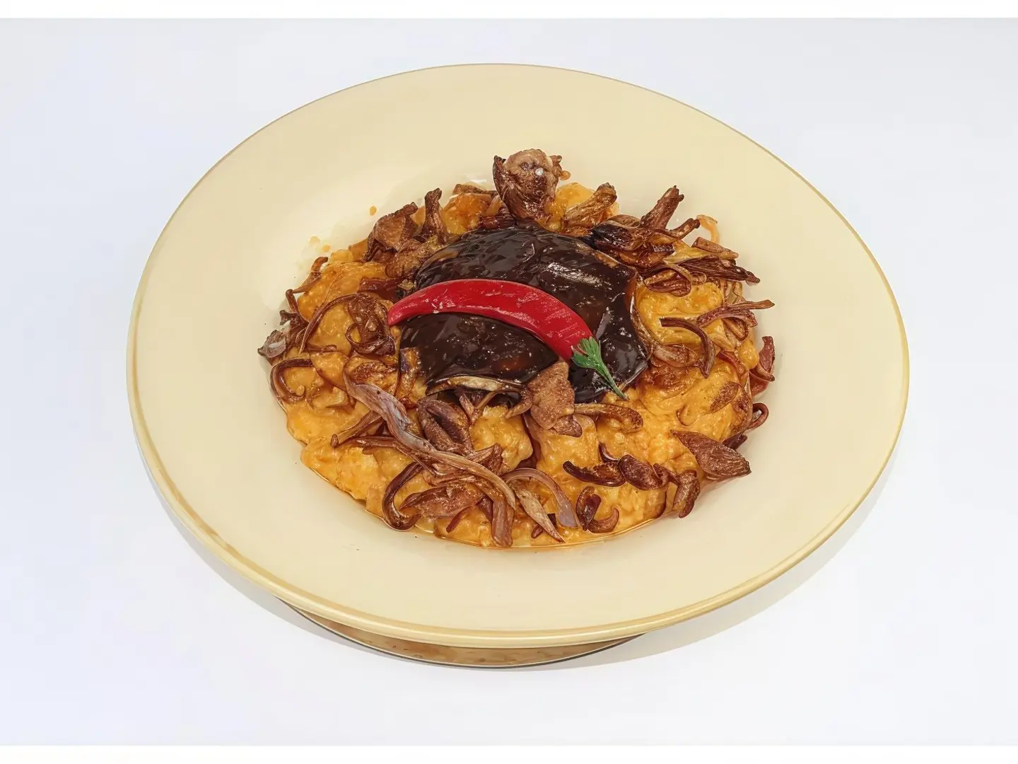 Jareesh With Chicken