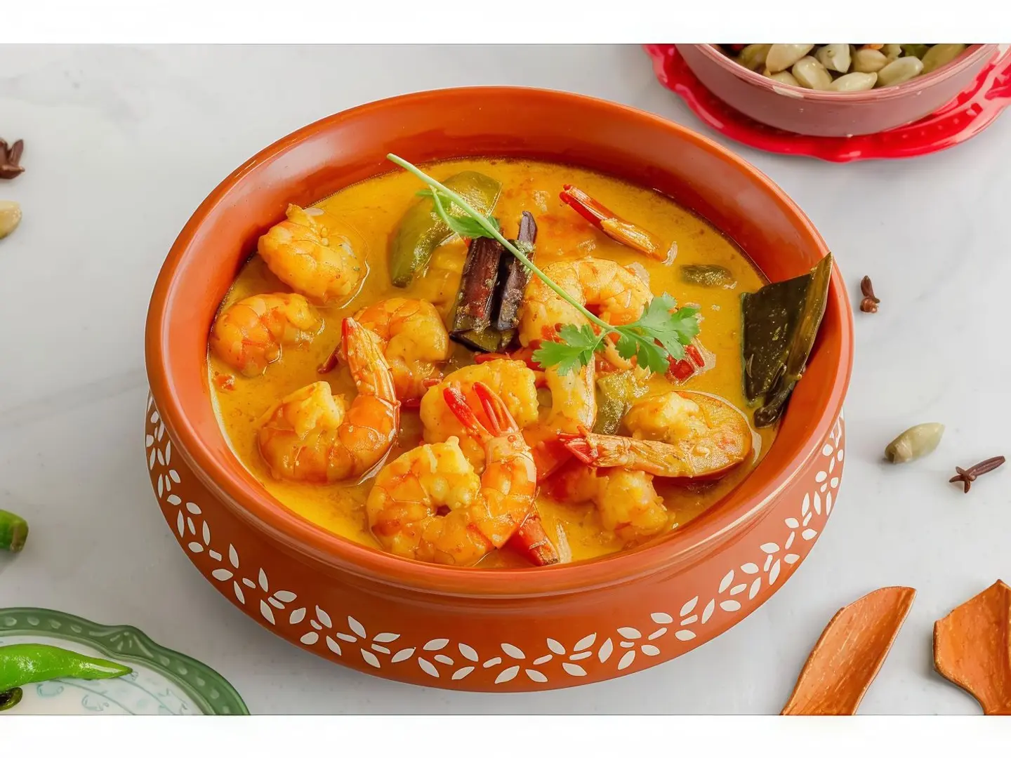 Shrimp Curry Tagine