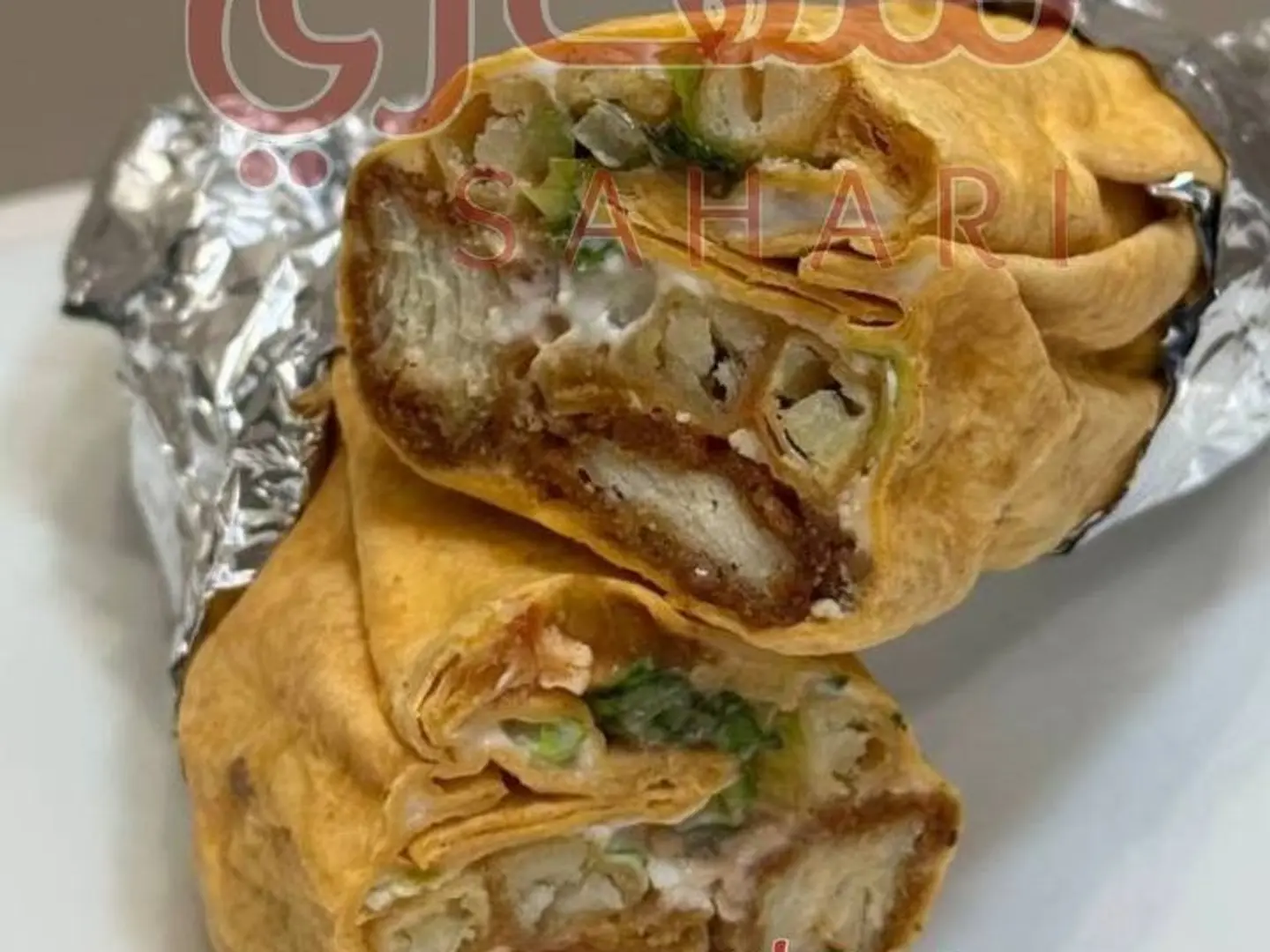 ستربس الدجاج تورتيلا