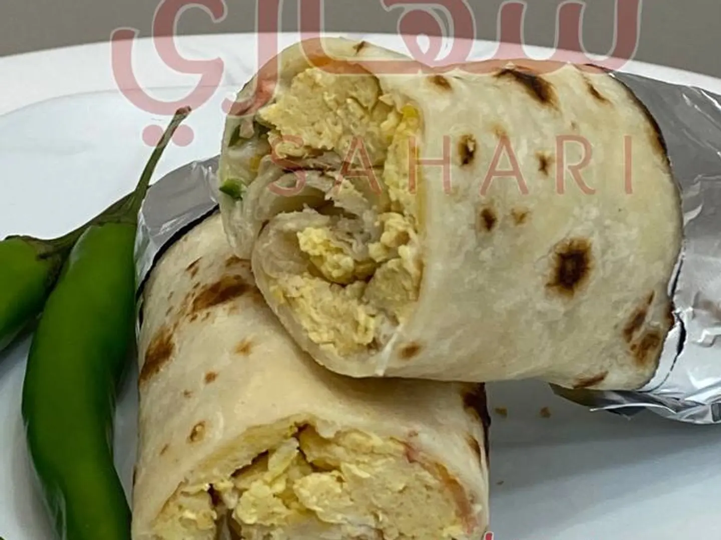 ساندوتش شكشوكة - خبز هندي