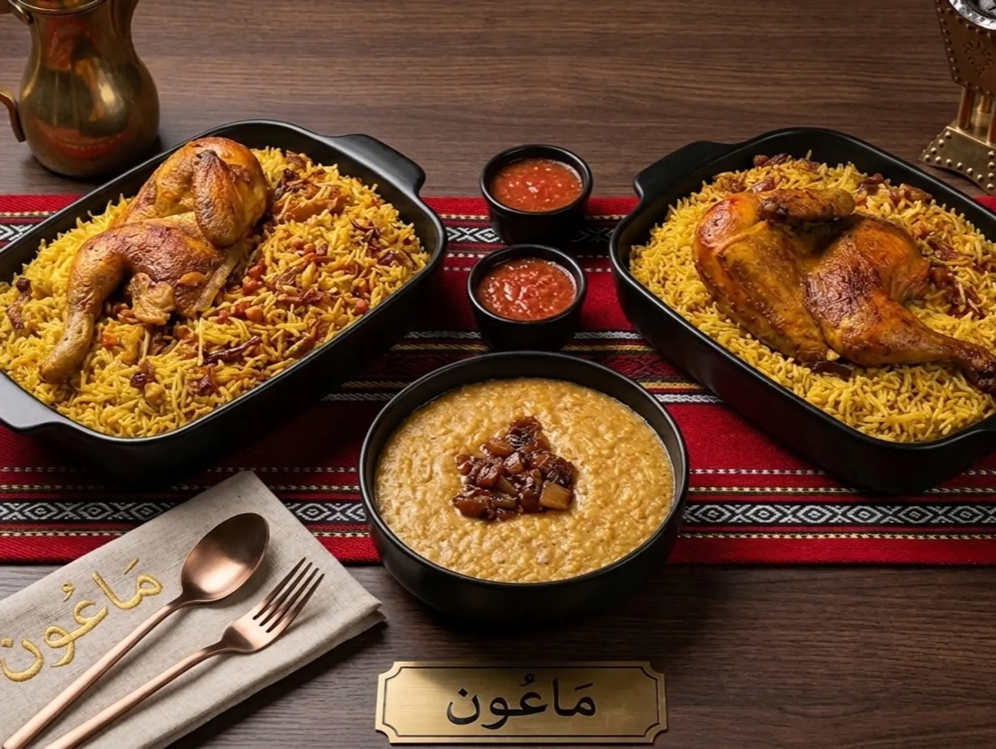 وجبة ديو كبسة بحرينية