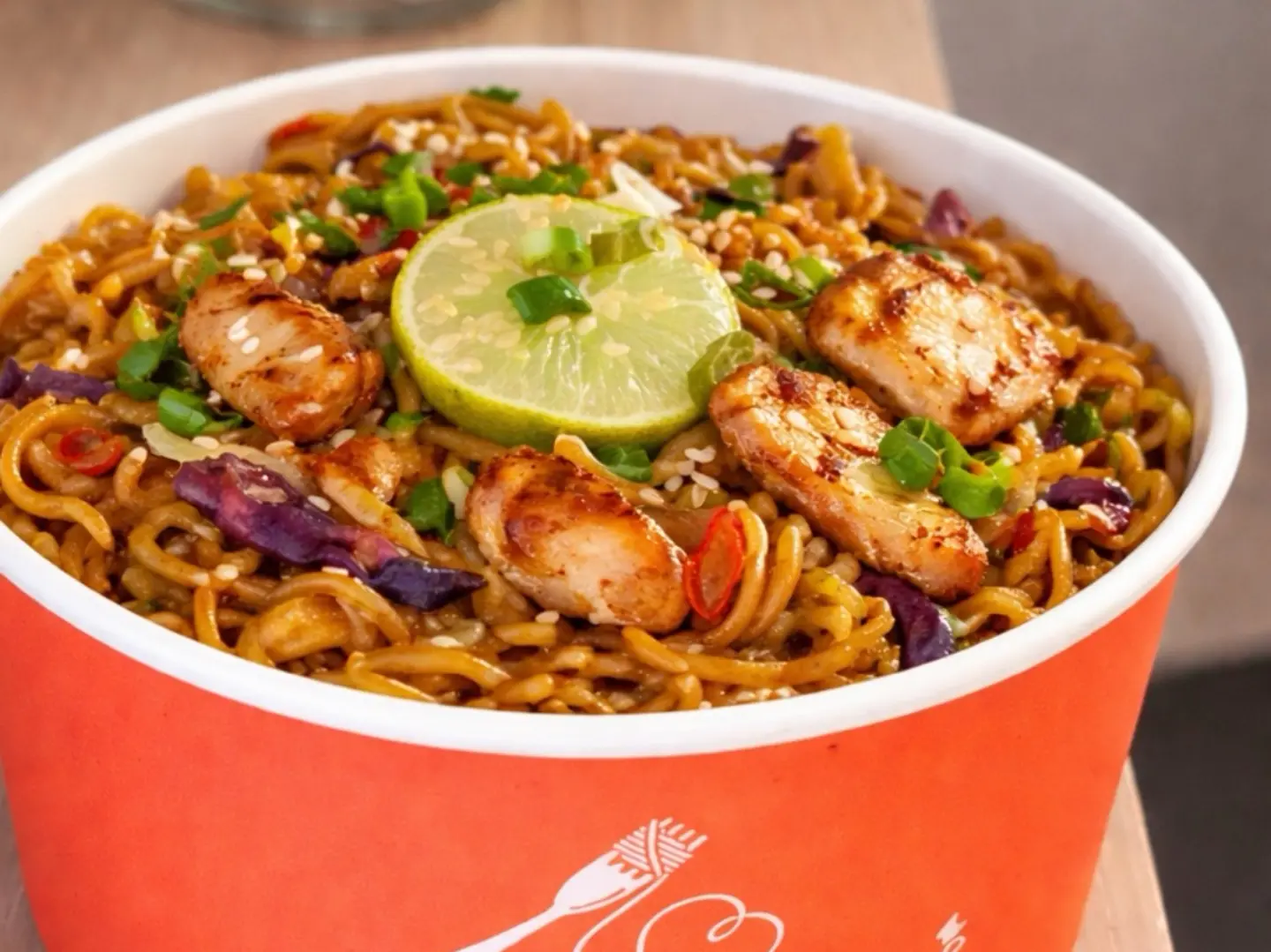 اندومي دجاج