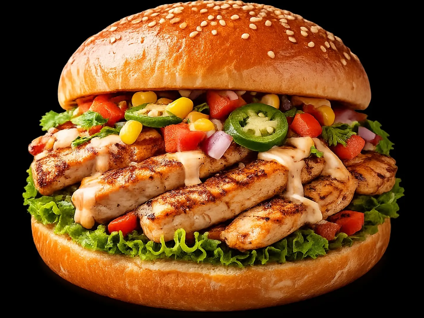 Spicy Mexican Chicken Roll