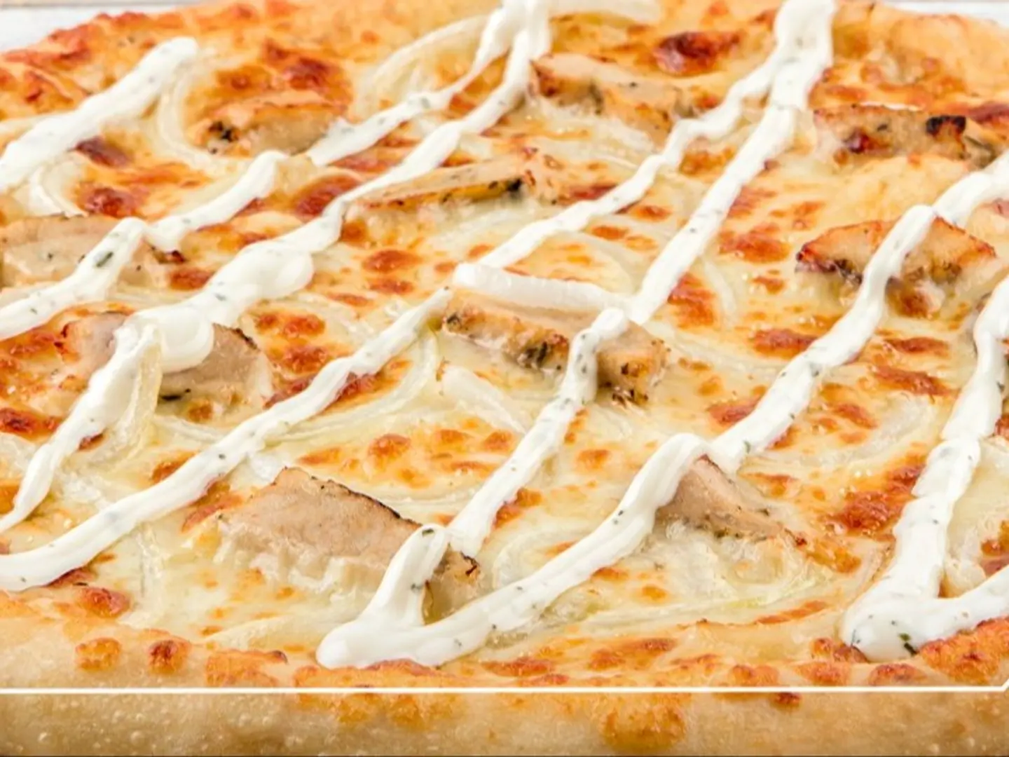 بيتزا دجاج ورنش صغير