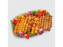 كباب دجاج صحن مشكل (10) اسياخ