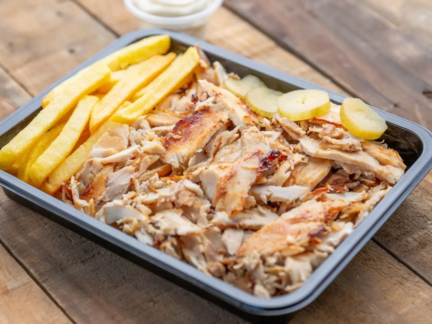 صحن شاورما عادي